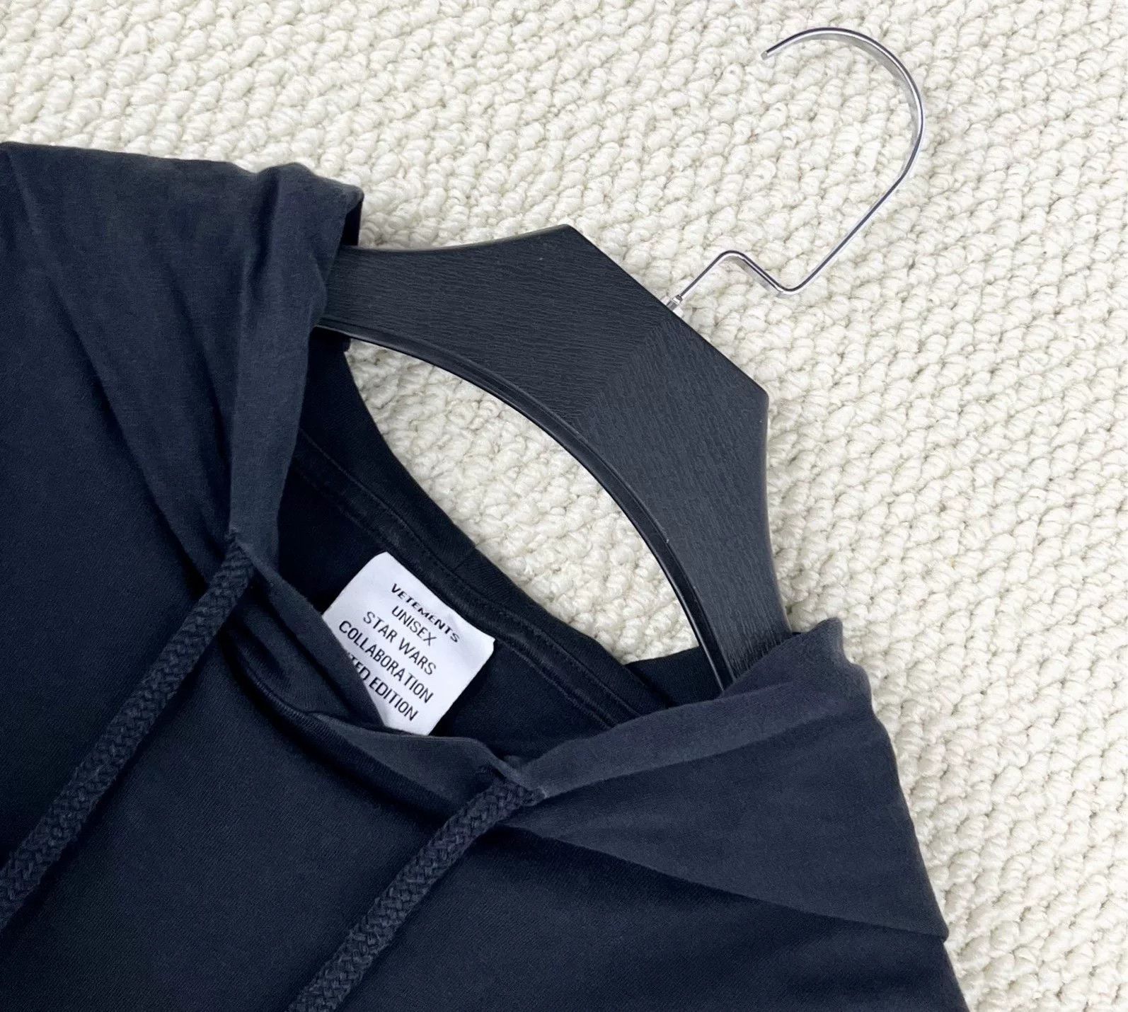 Vetements vetements starwars logo black hoodie Size US S / EU 44-46 / 1 - 3 Thumbnail