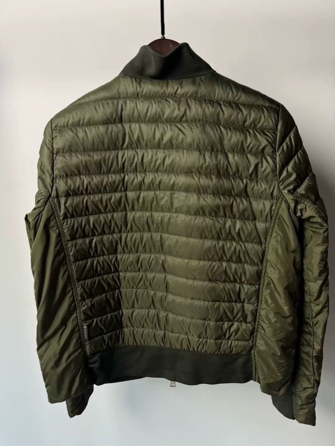 Moncler green moncler down jacket size 4 Size US L / EU 52-54 / 3 - 2 Thumbnail