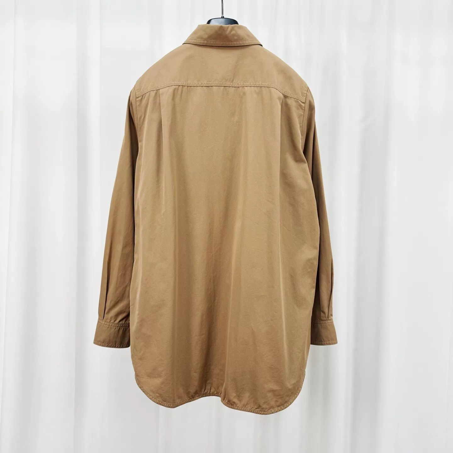 Burberry burberry khaki shirt with logo Size US M / EU 48-50 / 2 - 2 Thumbnail