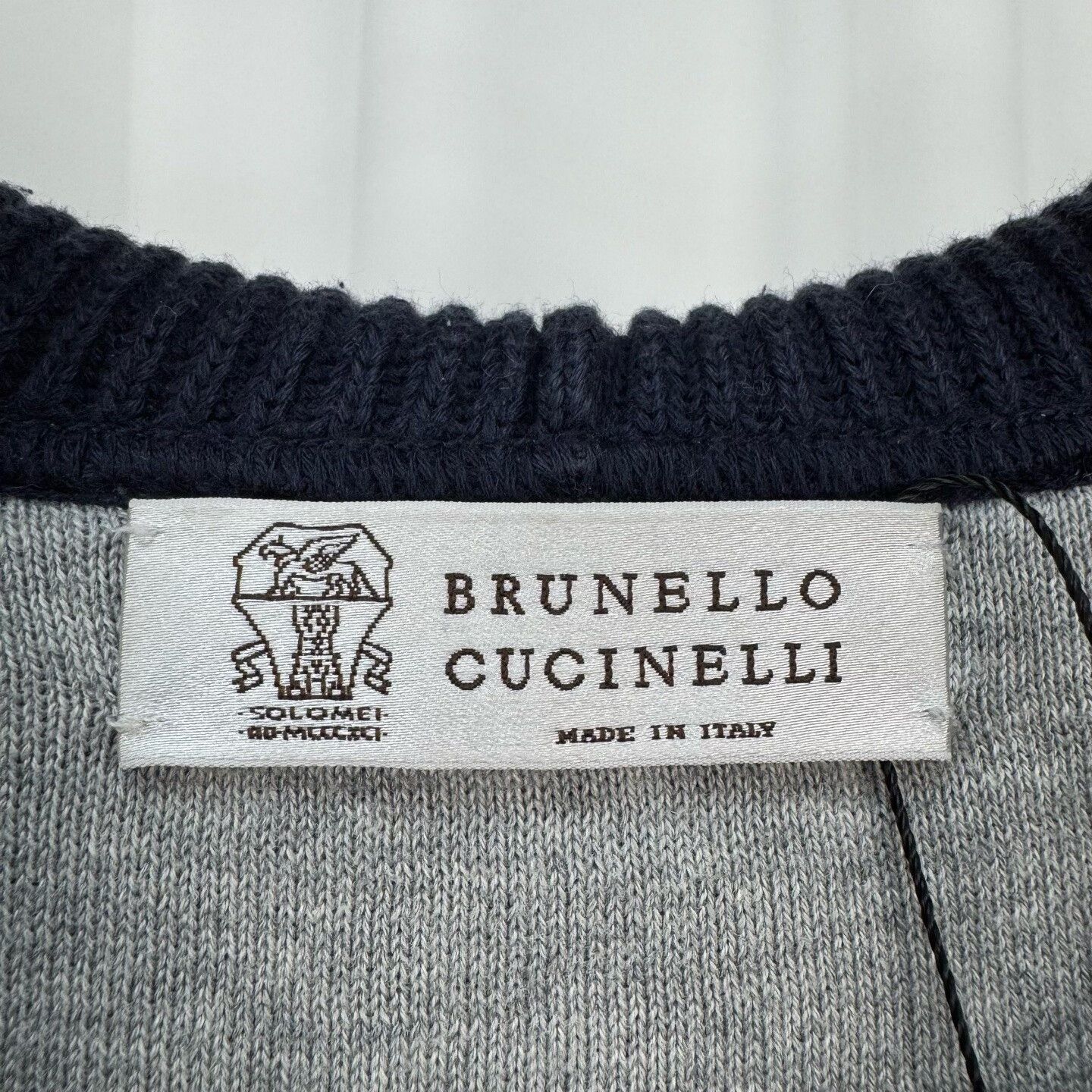 Brunello Cucinelli Brunello Cucinelli Embroidered Logo Zip Jacket Size US M / EU 48-50 / 2 - 4 Thumbnail