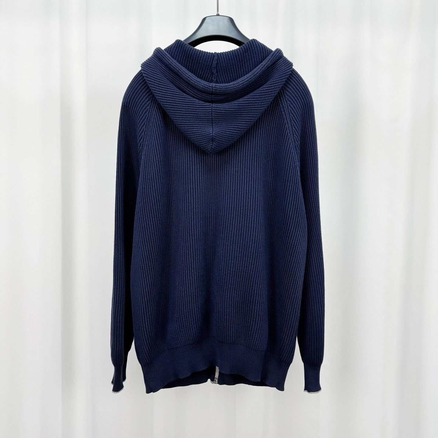 Brunello Cucinelli Brunello Cucinelli Embroidered Logo Zip Jacket Size US M / EU 48-50 / 2 - 2 Thumbnail