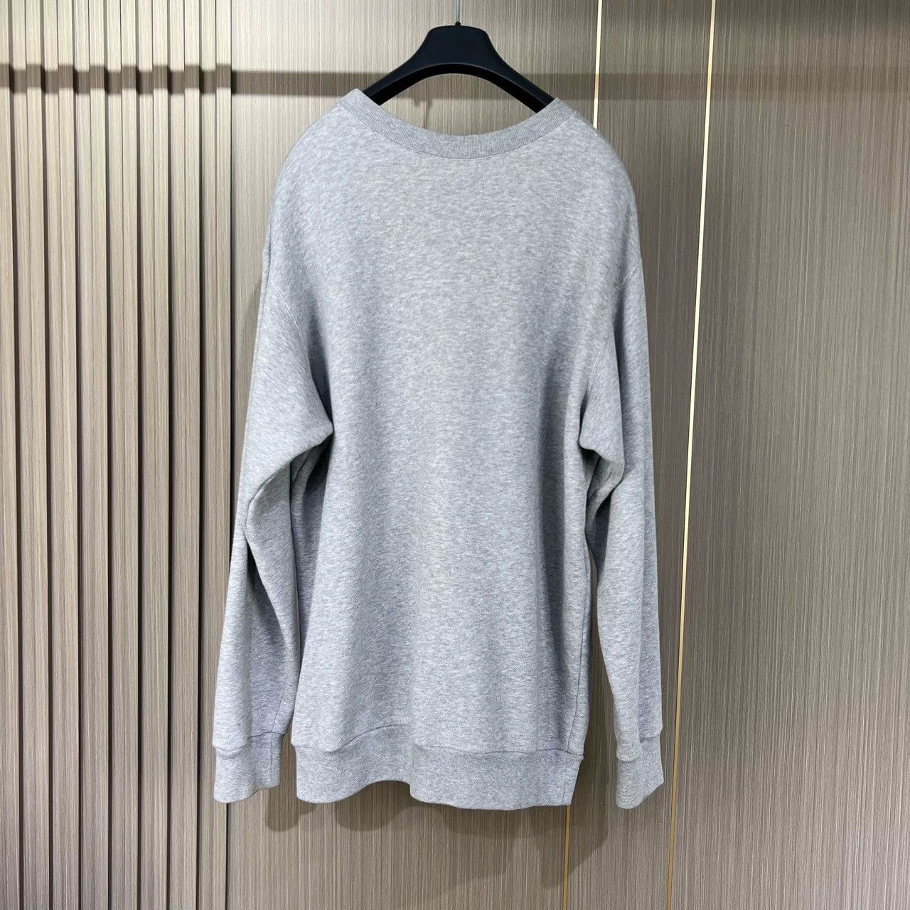 Gucci gucci embroidered grey sweatshirt with logo Size US L / EU 52-54 / 3 - 2 Thumbnail