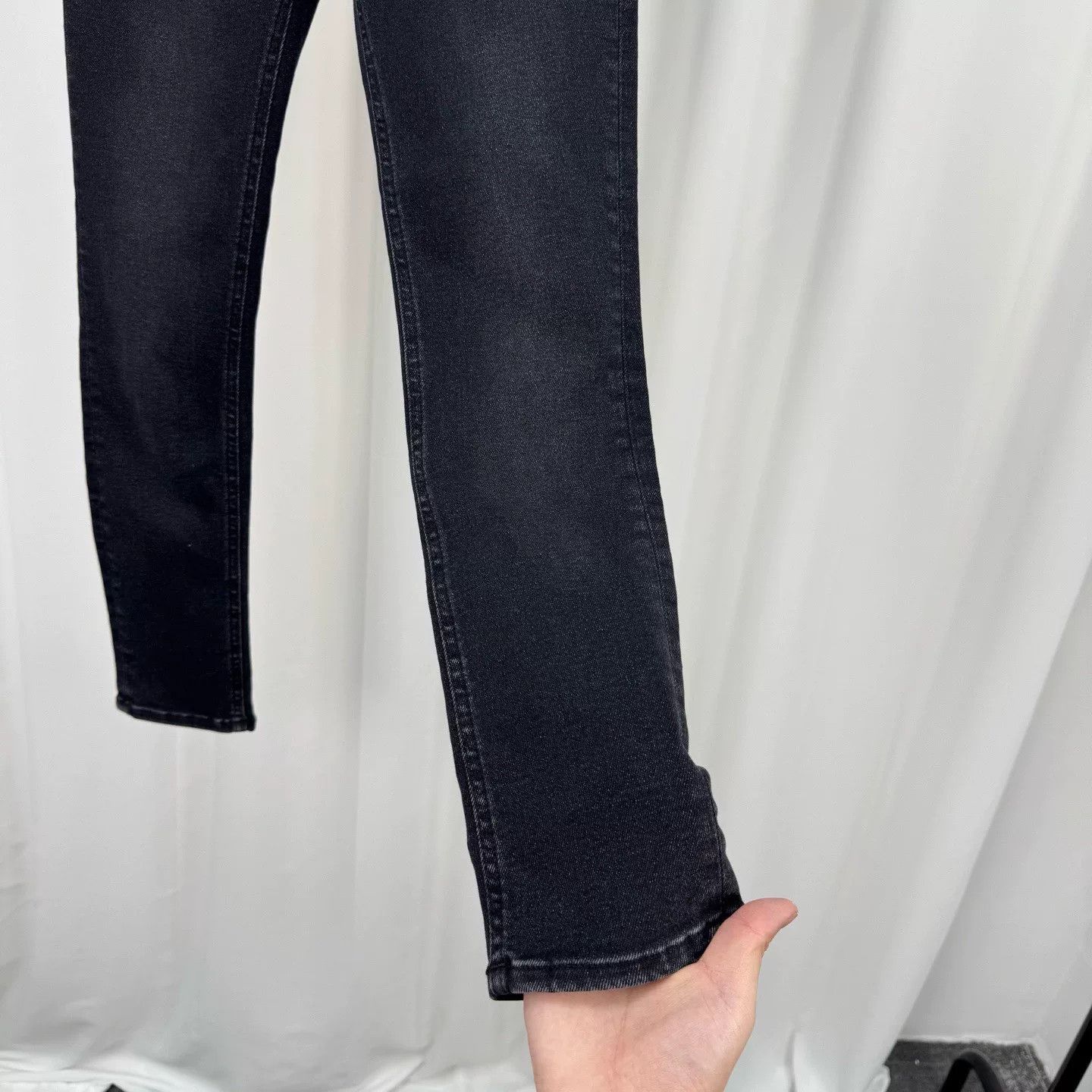 Acne Studios black denim Acne Studios long pants W25 Size 25" / US 0 / IT 36 - 4 Thumbnail