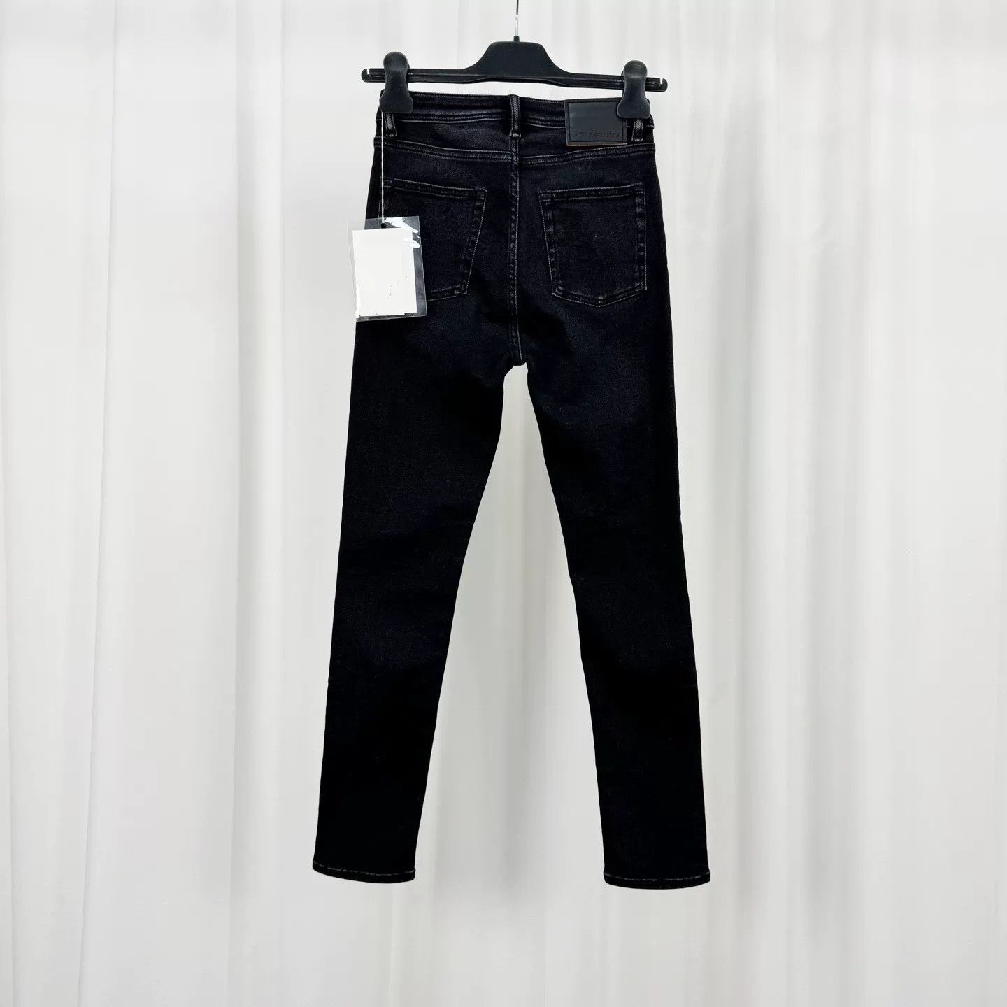 Acne Studios black denim Acne Studios long pants W25 Size 25" / US 0 / IT 36 - 2 Thumbnail