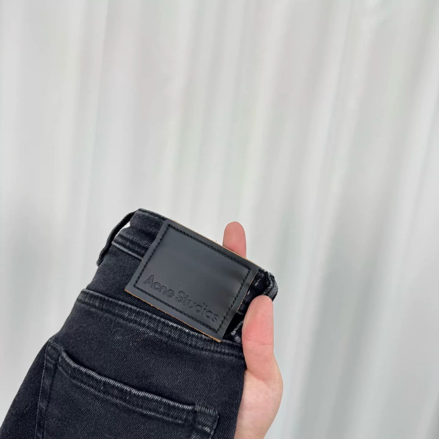 Acne Studios black denim Acne Studios long pants W25 Size 25" / US 0 / IT 36 - 5 Thumbnail