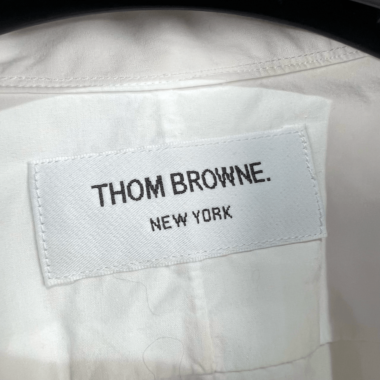 Thom Browne thom browne striped long sleeve shirt Size US M / EU 48-50 / 2 - 5 Thumbnail