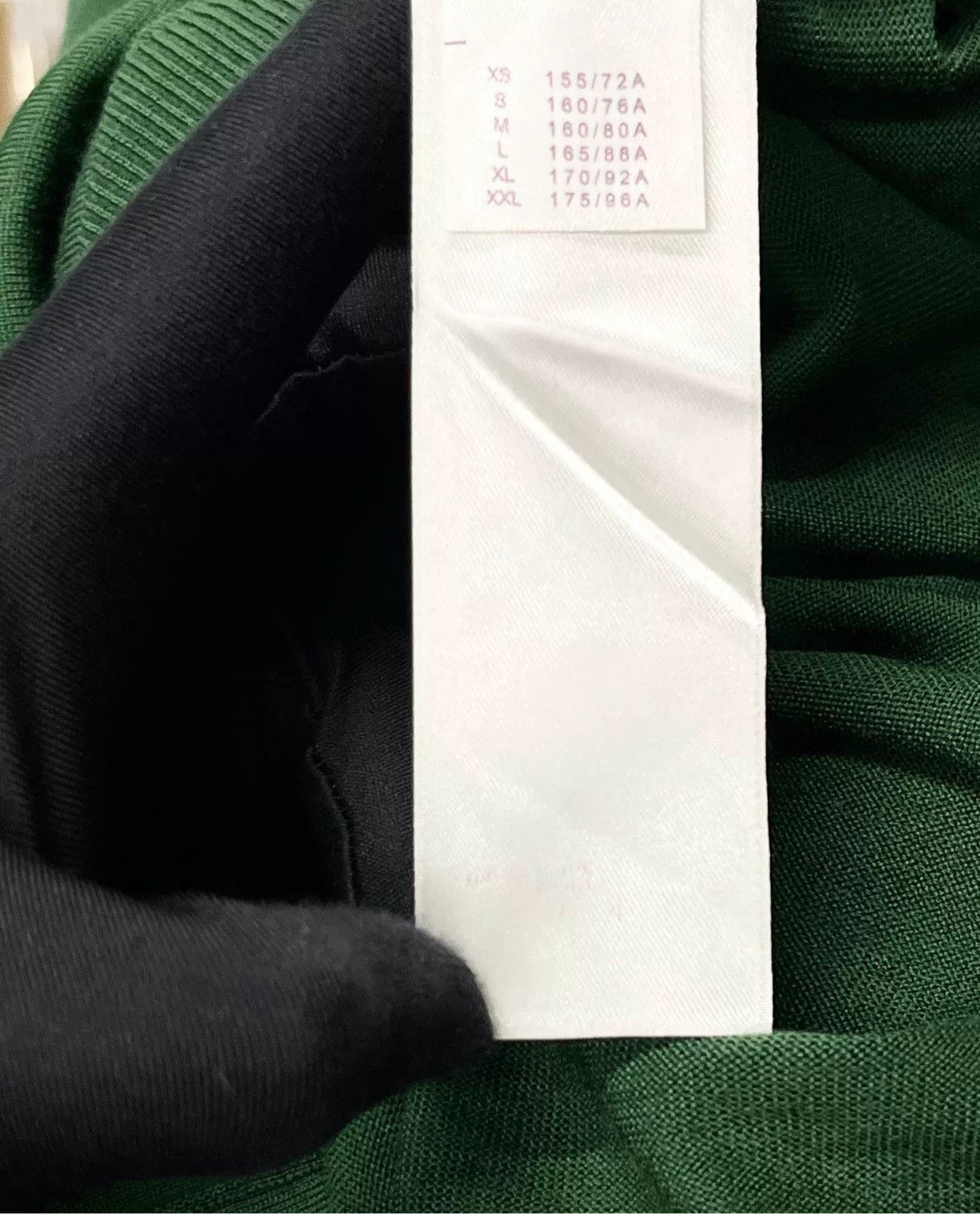 Louis Vuitton louis vuitton green wool long sleeve top Size S / US 4 / IT 40 - 4 Thumbnail