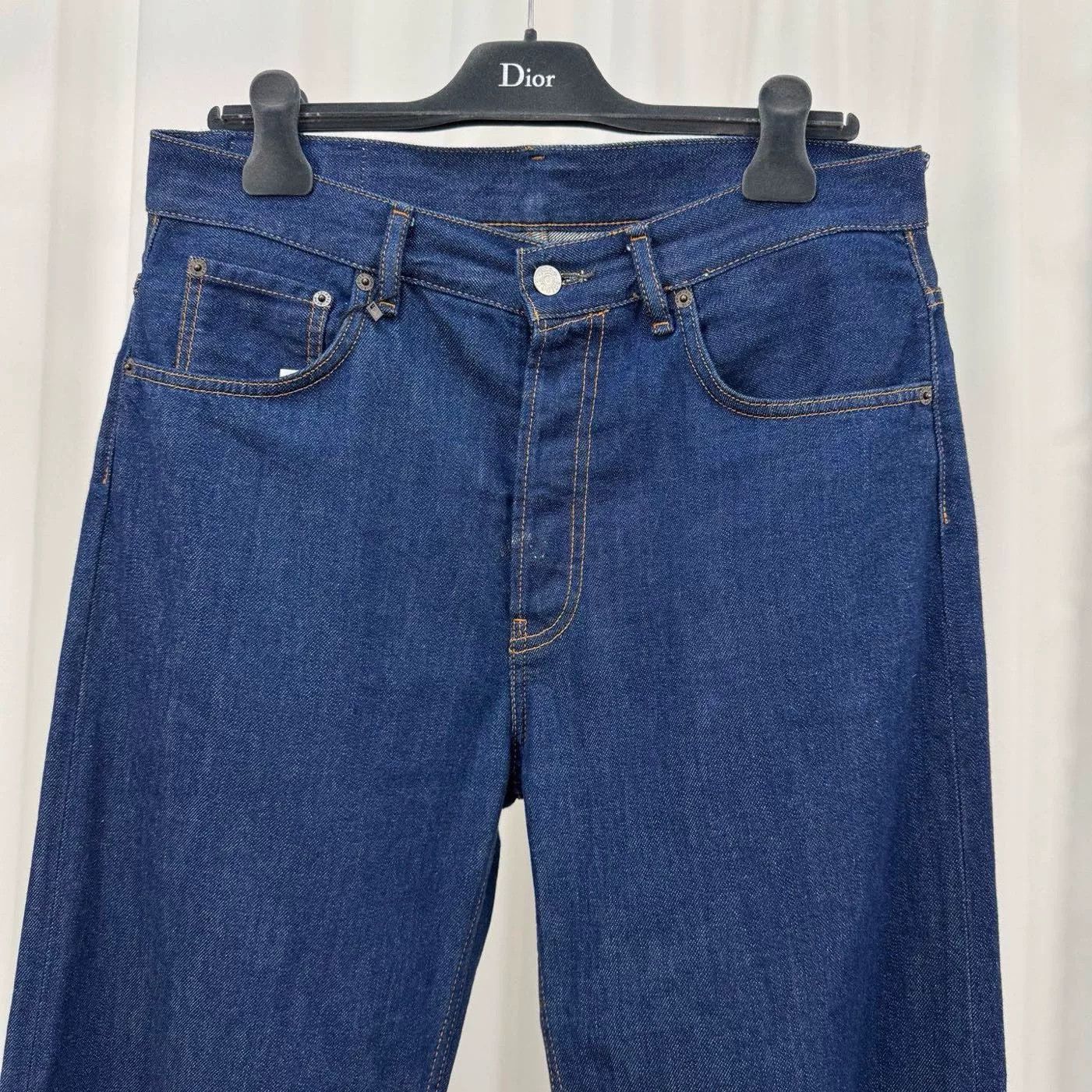 Acne Studios acne studios denim pants with leather label Size US 31 - 3 Thumbnail