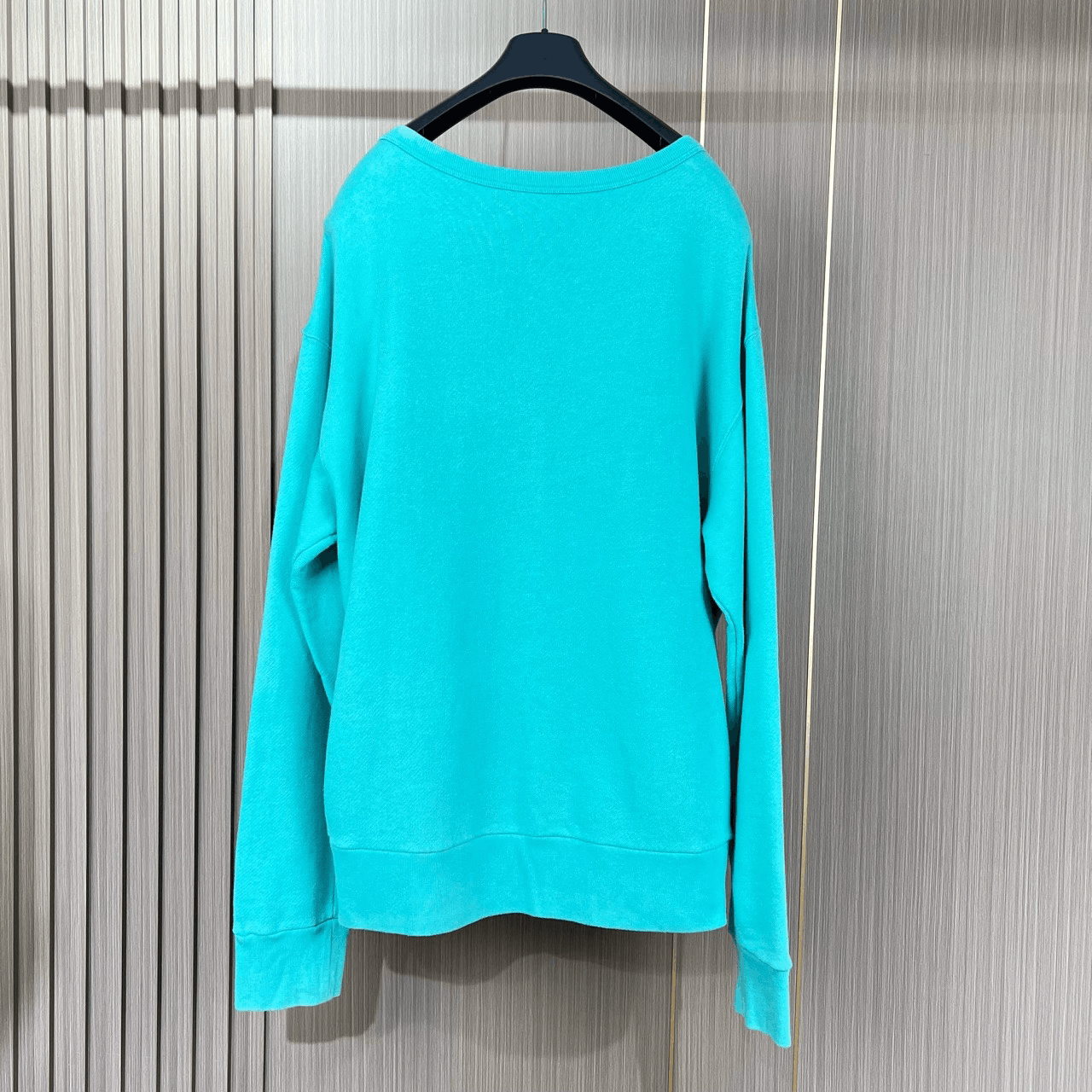 Gucci gucci double g logo sweatshirt in turquoise Size US L / EU 52-54 / 3 - 2 Thumbnail