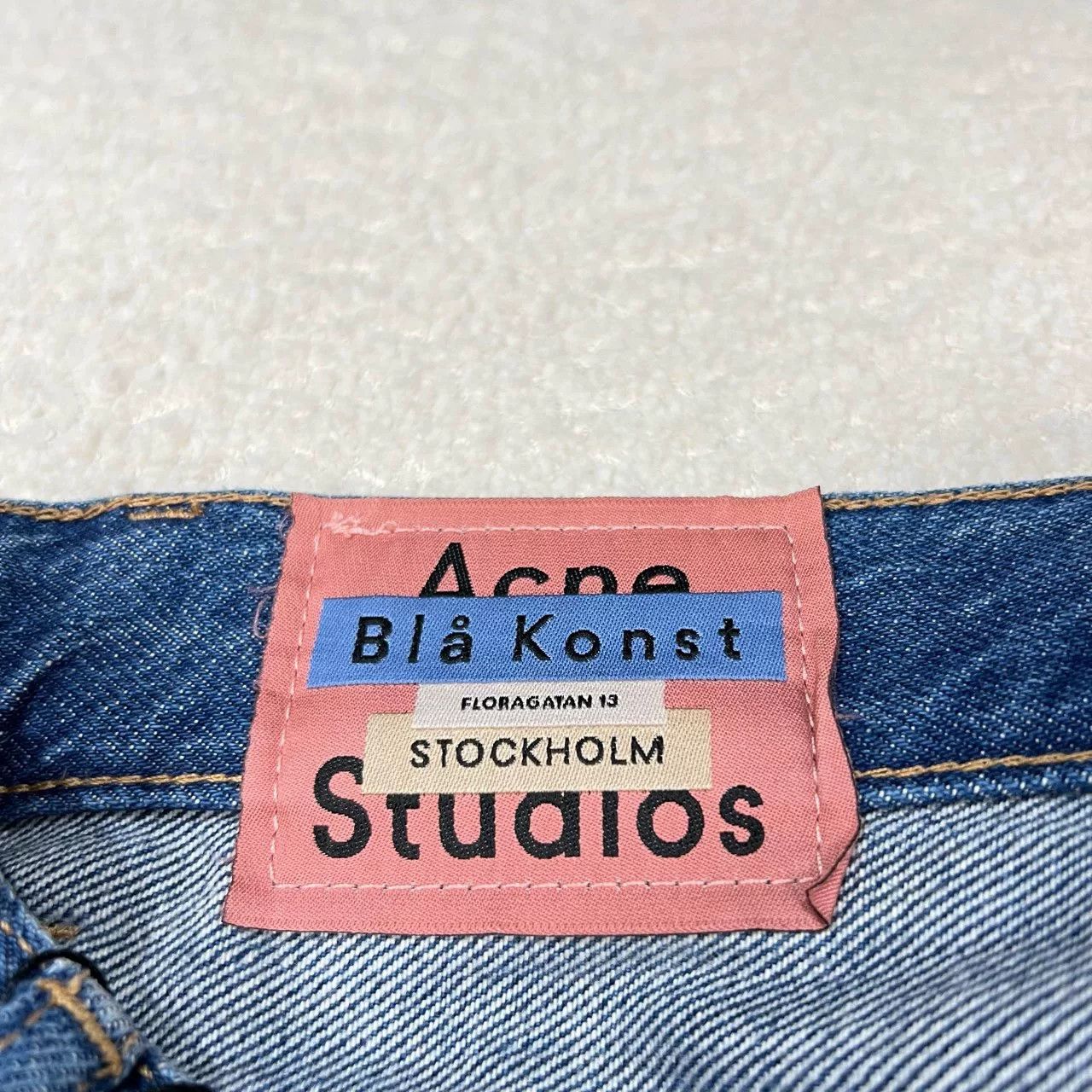 Acne Studios Acne Studios Blue Washed Denim Pants Size 25" / US 0 / IT 36 - 5 Thumbnail