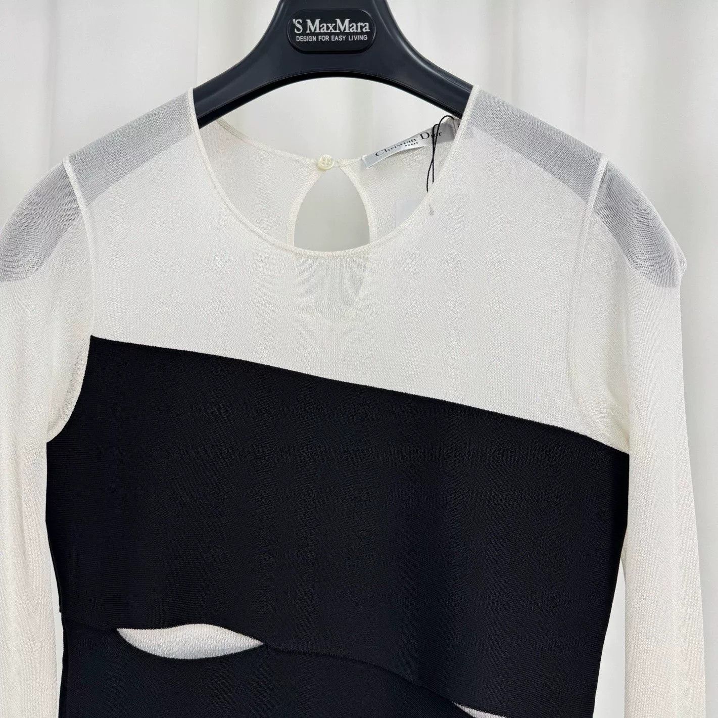 Dior Dior Cut-Out Mesh Top Size 34 Size XS / US 0-2 / IT 36-38 - 3 Thumbnail