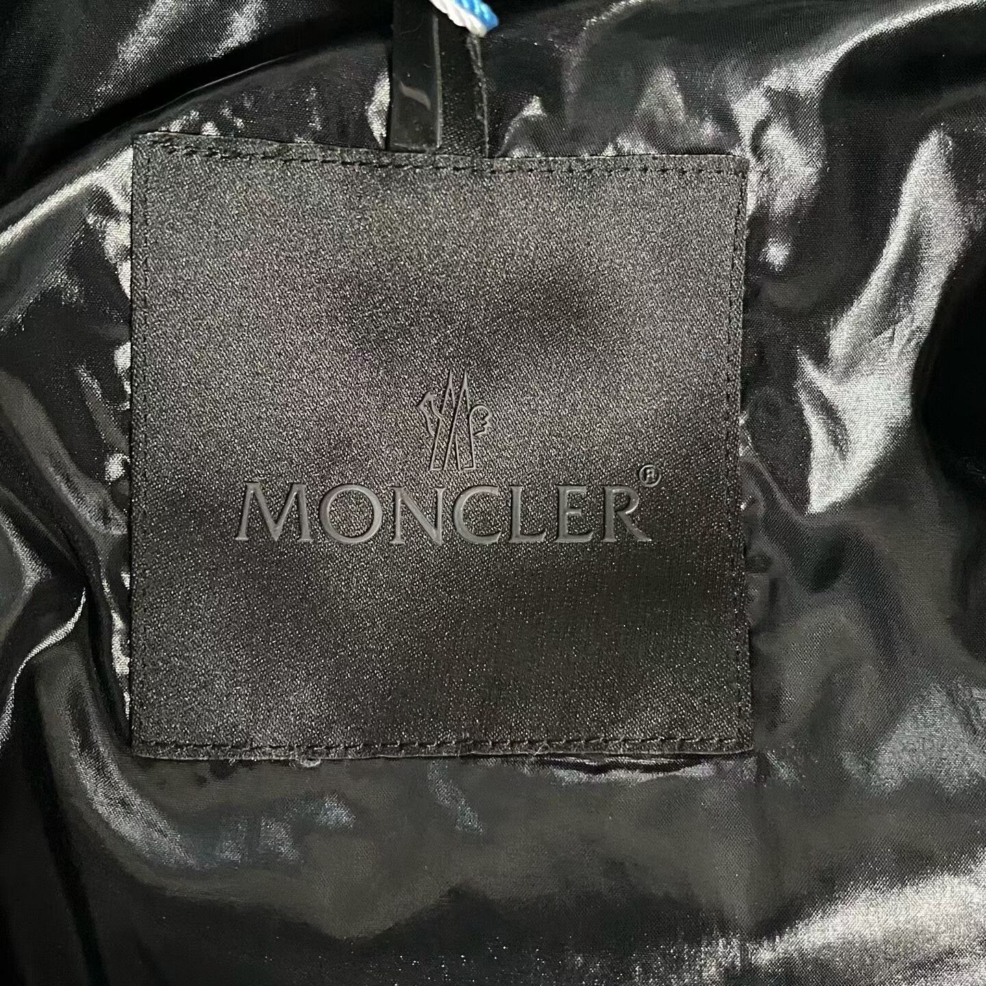 Moncler Moncler Black Sculpted Letter Down Jacket Size US L / EU 52-54 / 3 - 4 Thumbnail