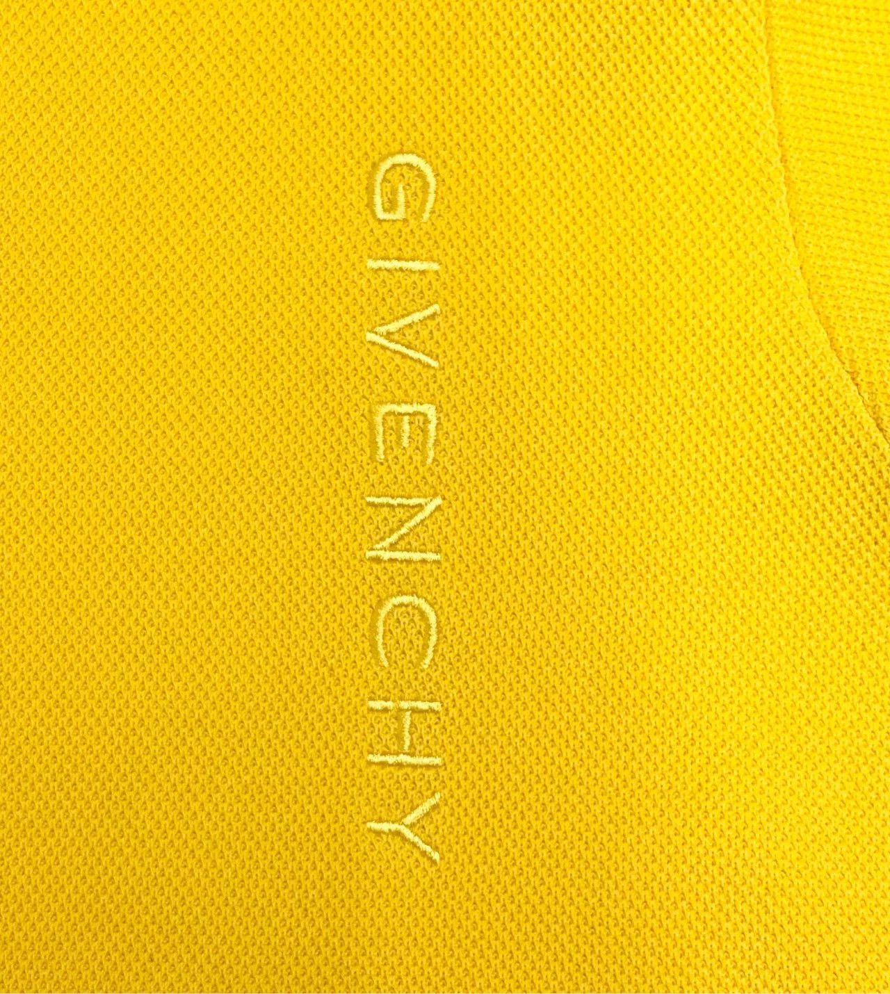 Givenchy givenchy lemon yellow embroidered logo knit sweater Size M / US 6-8 / IT 42-44 - 4 Thumbnail