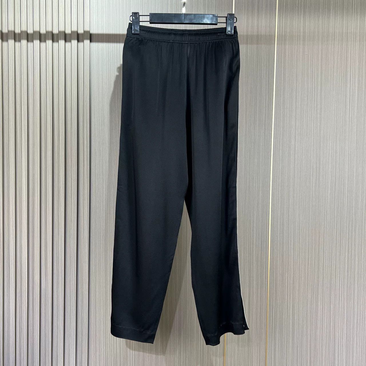 Saint Laurent Paris Saint Laurent Embroidered Acetate Long Pants Size US 36 / EU 52 - 2 Thumbnail