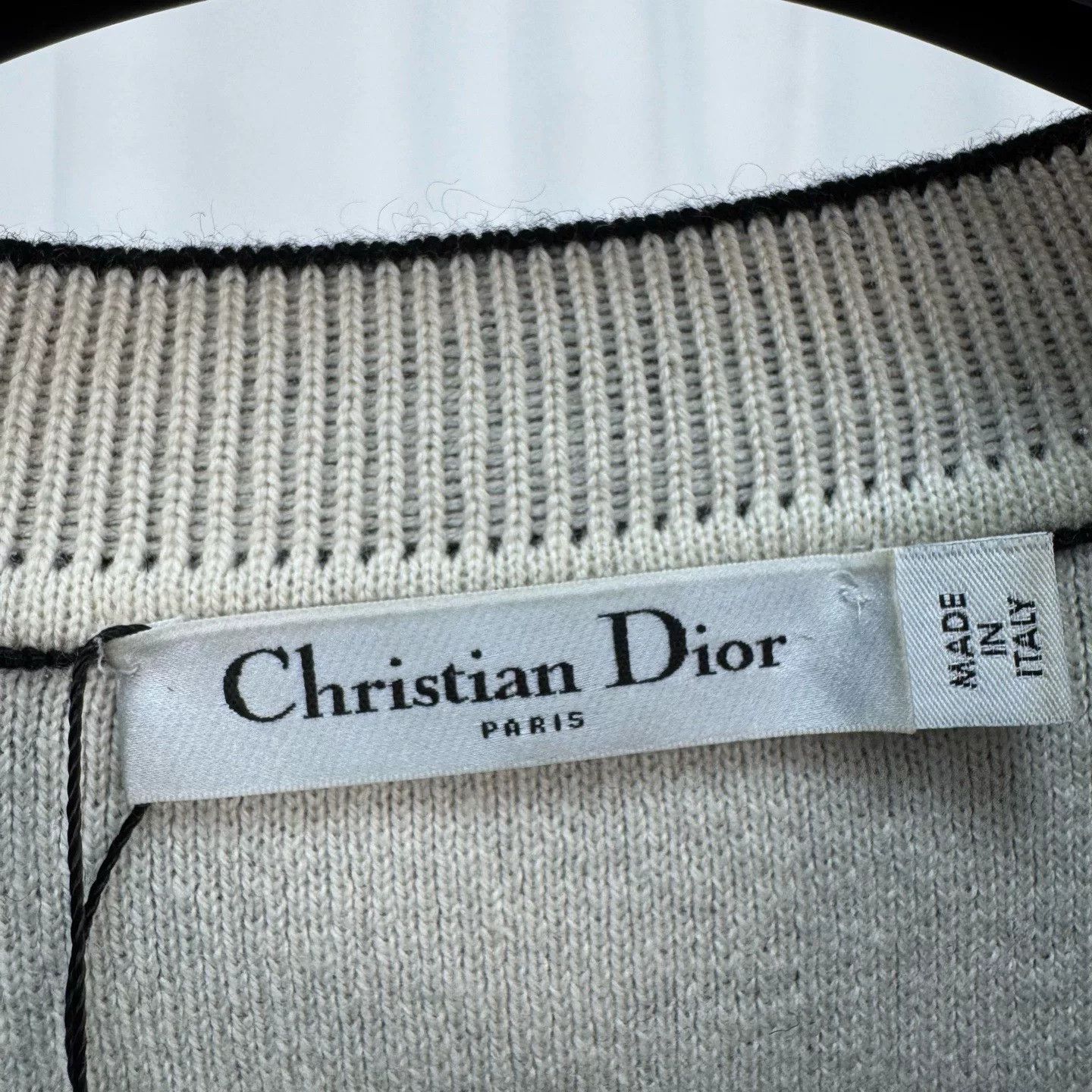 Dior Dior Black Cashmere Knit Sweater Size XS / US 0-2 / IT 36-38 - 5 Thumbnail