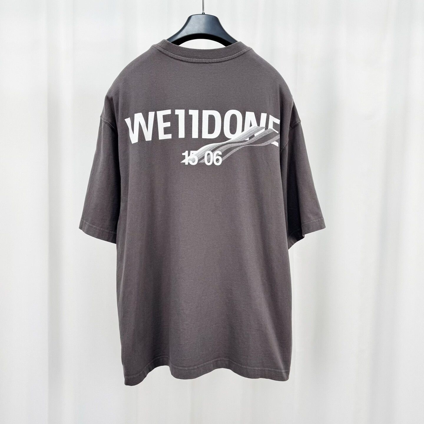 WE11DONE We11done Letter Print Short Sleeve T-Shirt Size S / US 4 / IT 40 - 2 Thumbnail
