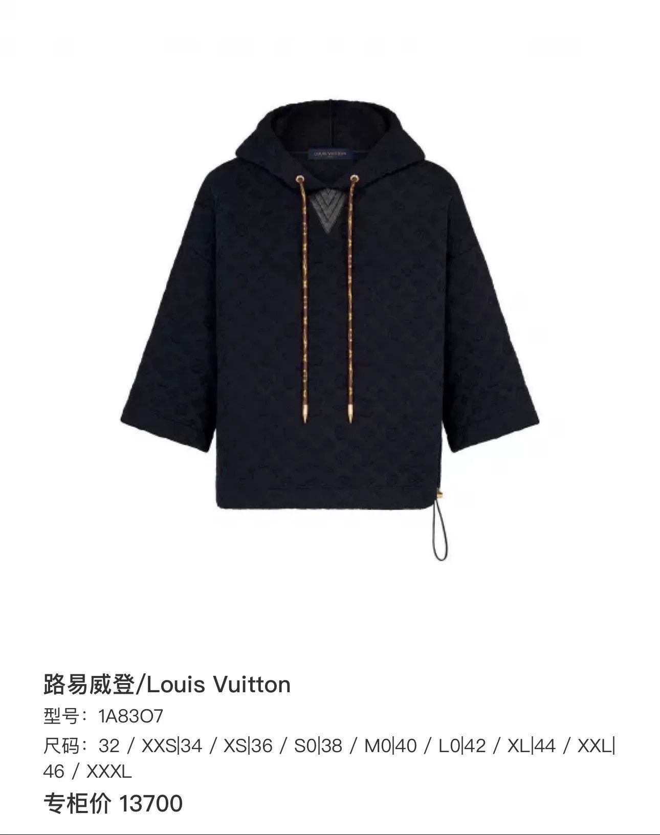 Louis Vuitton Louis Vuitton 3D Embossed Hoodie Sweatshirt Size S / US 4 / IT 40 - 8 Thumbnail
