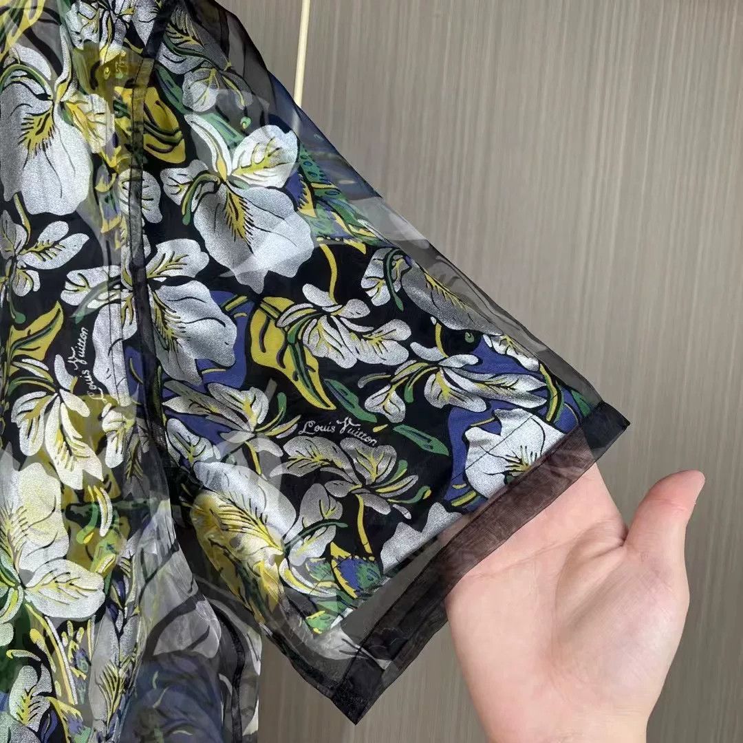 Louis Vuitton Louis Vuitton Floral Layered Shirt Size S / US 4 / IT 40 - 4 Thumbnail