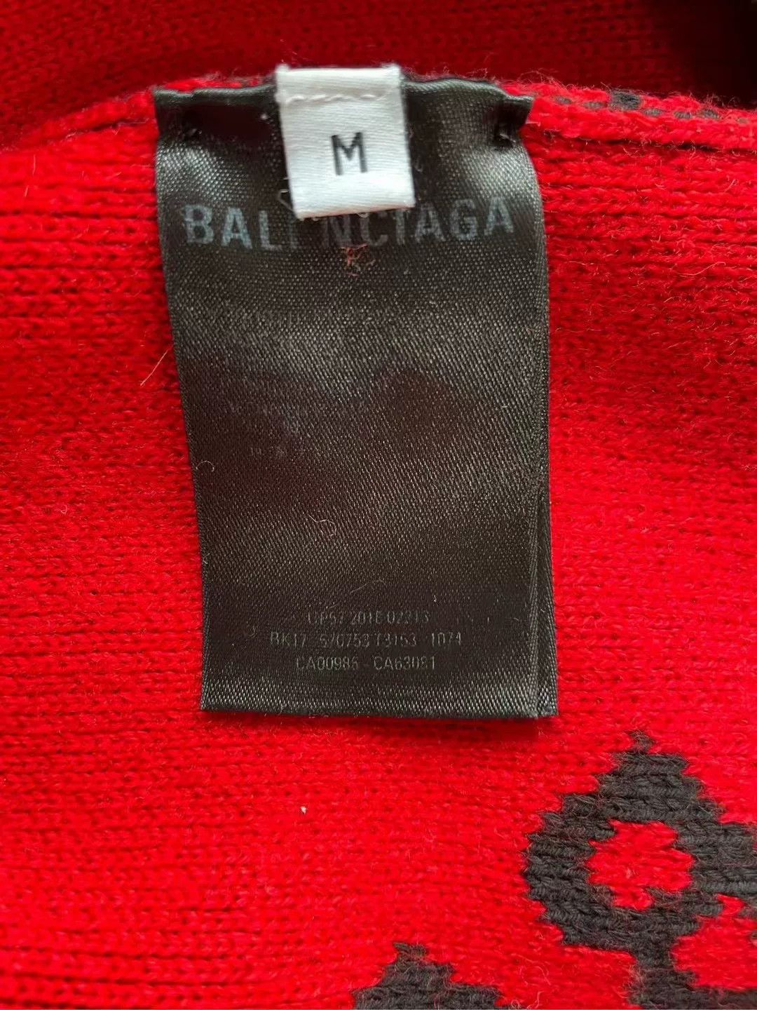Balenciaga balenciaga full print knit sweater Size US M / EU 48-50 / 2 - 3 Thumbnail