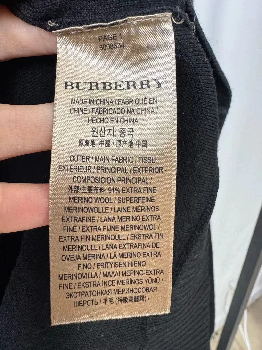 Burberry burberry embroidered sweater with spurs design Size US XS / EU 42 / 0 - 4 Thumbnail