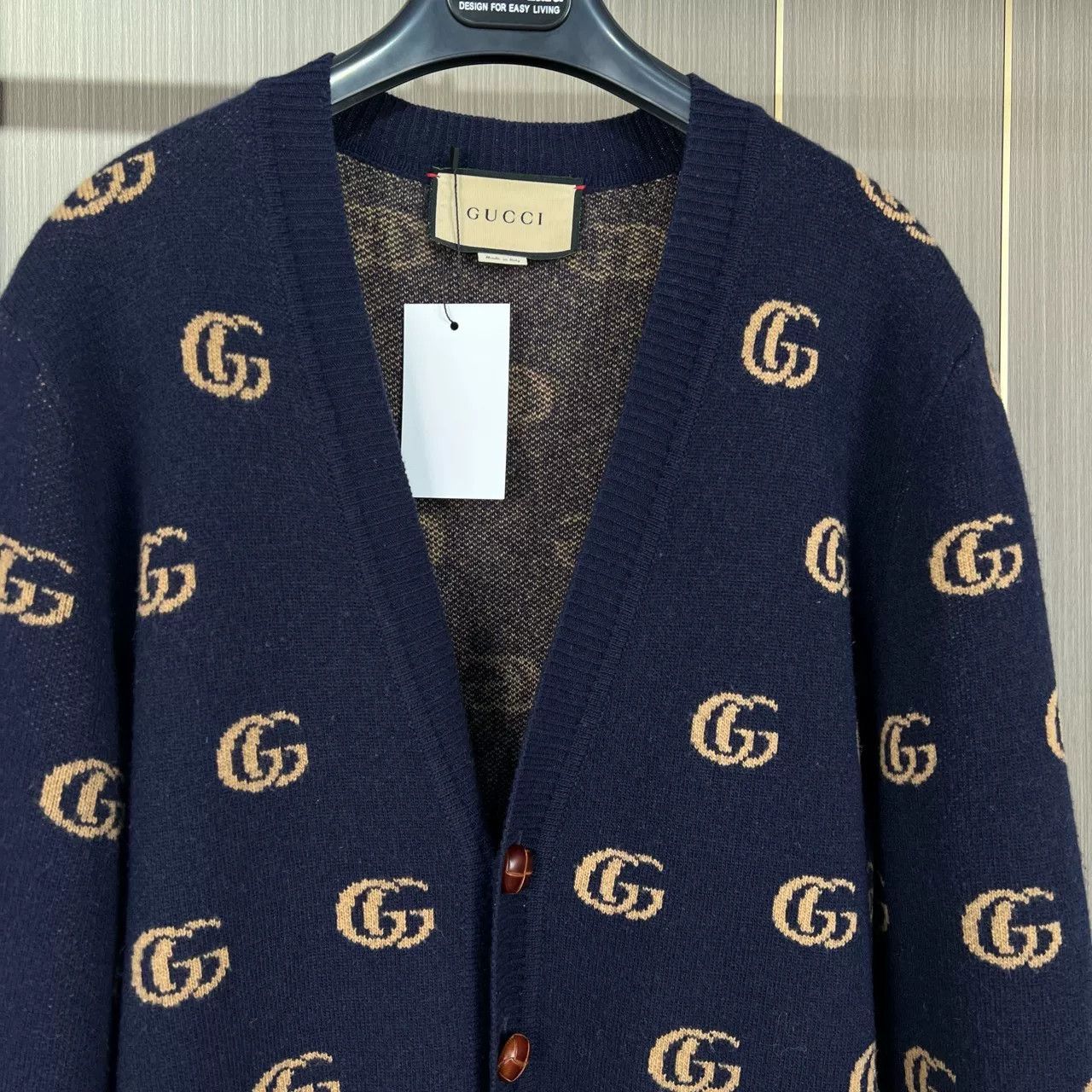 Gucci gucci embroidered gg pattern cardigan size m Size US M / EU 48-50 / 2 - 3 Thumbnail