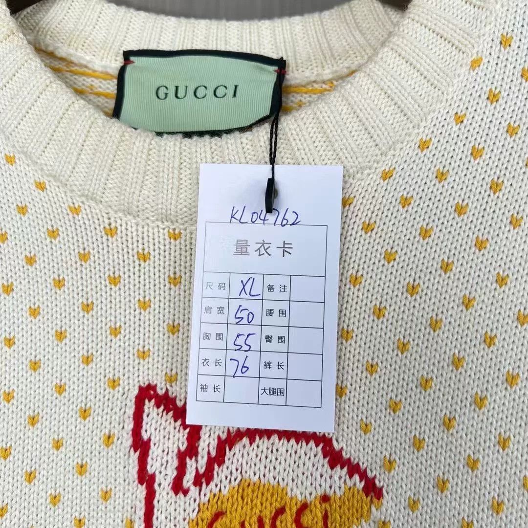 Gucci gucci apple heart letter sweater xl Size XL / US 12-14 / IT 48-50 - 7 Thumbnail
