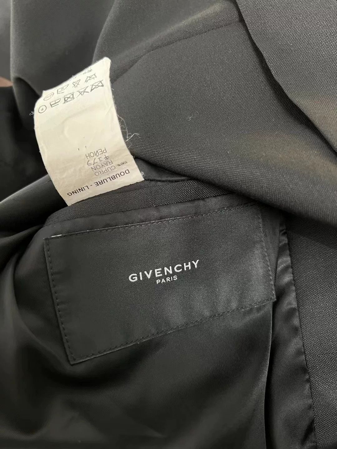 Givenchy Givenchy Zip-Detail Blazer with Brown Sleeves Size US M / EU 48-50 / 2 - 5 Thumbnail
