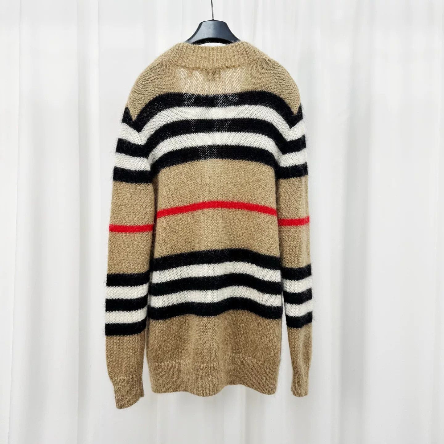 Burberry burberry cashmere striped knit cardigan Size US M / EU 48-50 / 2 - 2 Thumbnail