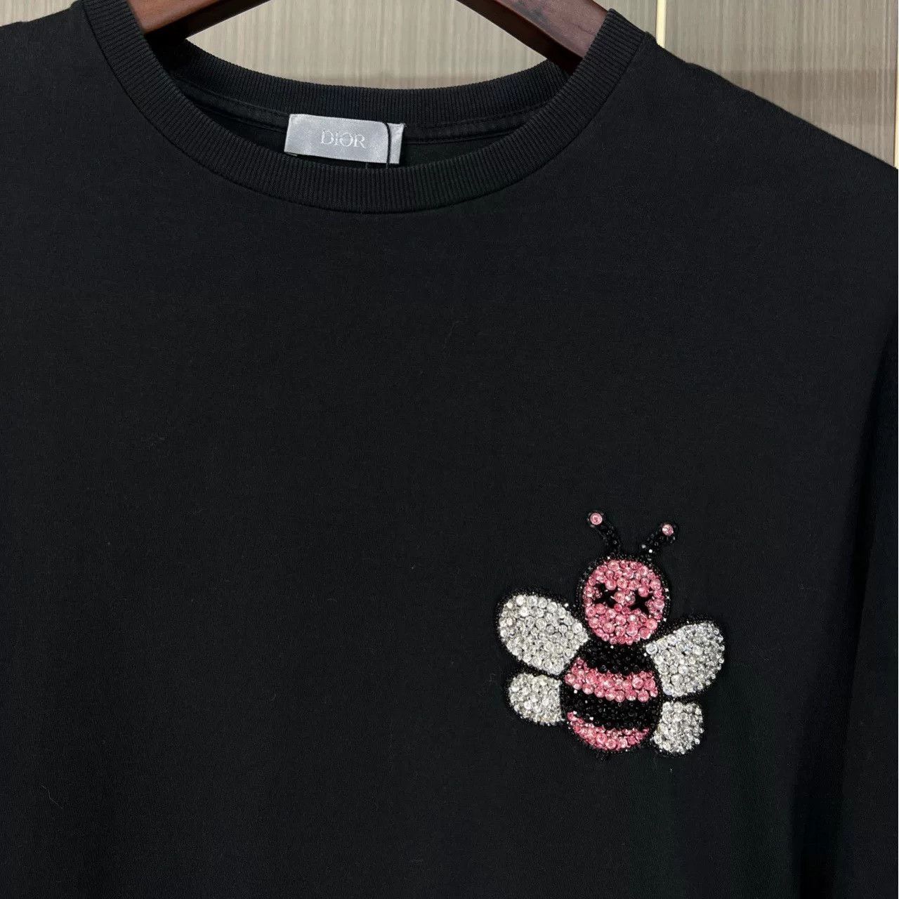Dior Dior x Kaws Black Short Sleeve T-Shirt Size XS / US 0-2 / IT 36-38 - 3 Thumbnail