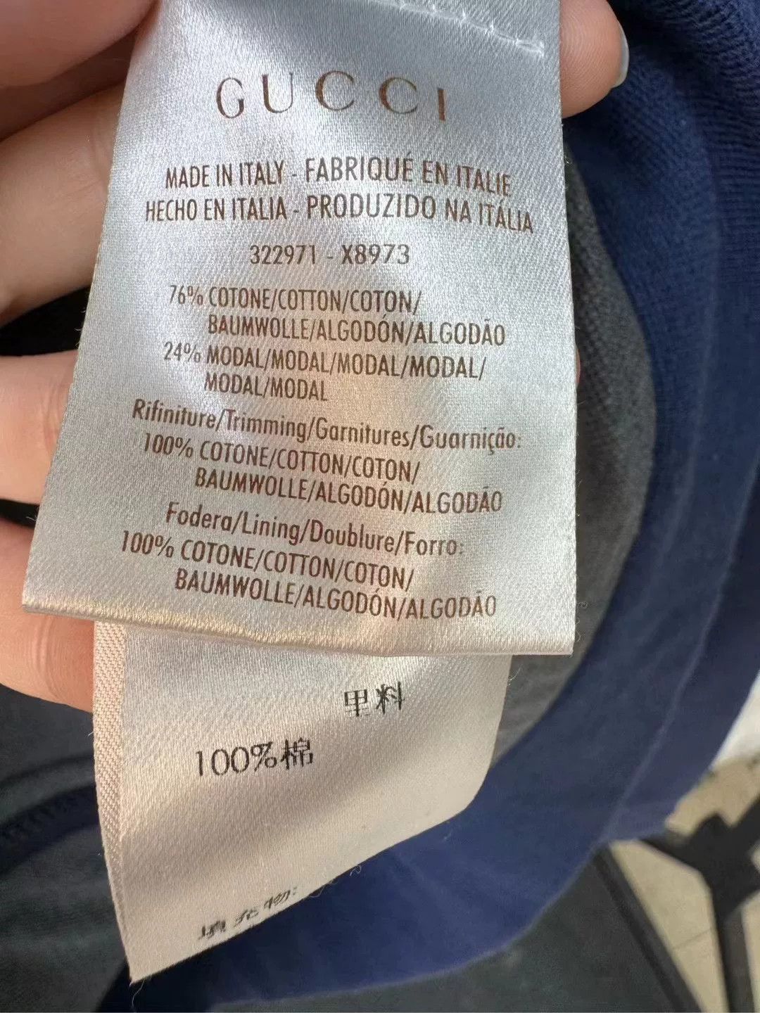 Gucci gucci striped logo collared jacket Size US XXL / EU 58 / 5 - 4 Thumbnail