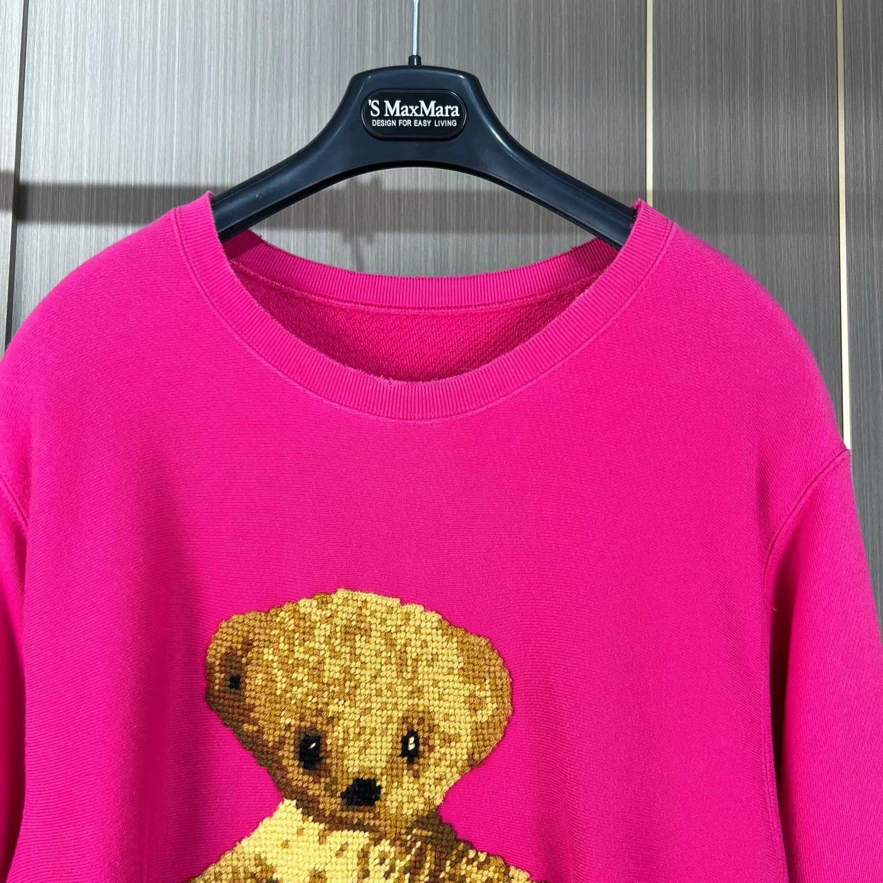 Gucci Gucci Teddy Bear Embroidered Sweatshirt Size M / US 6-8 / IT 42-44 - 3 Thumbnail