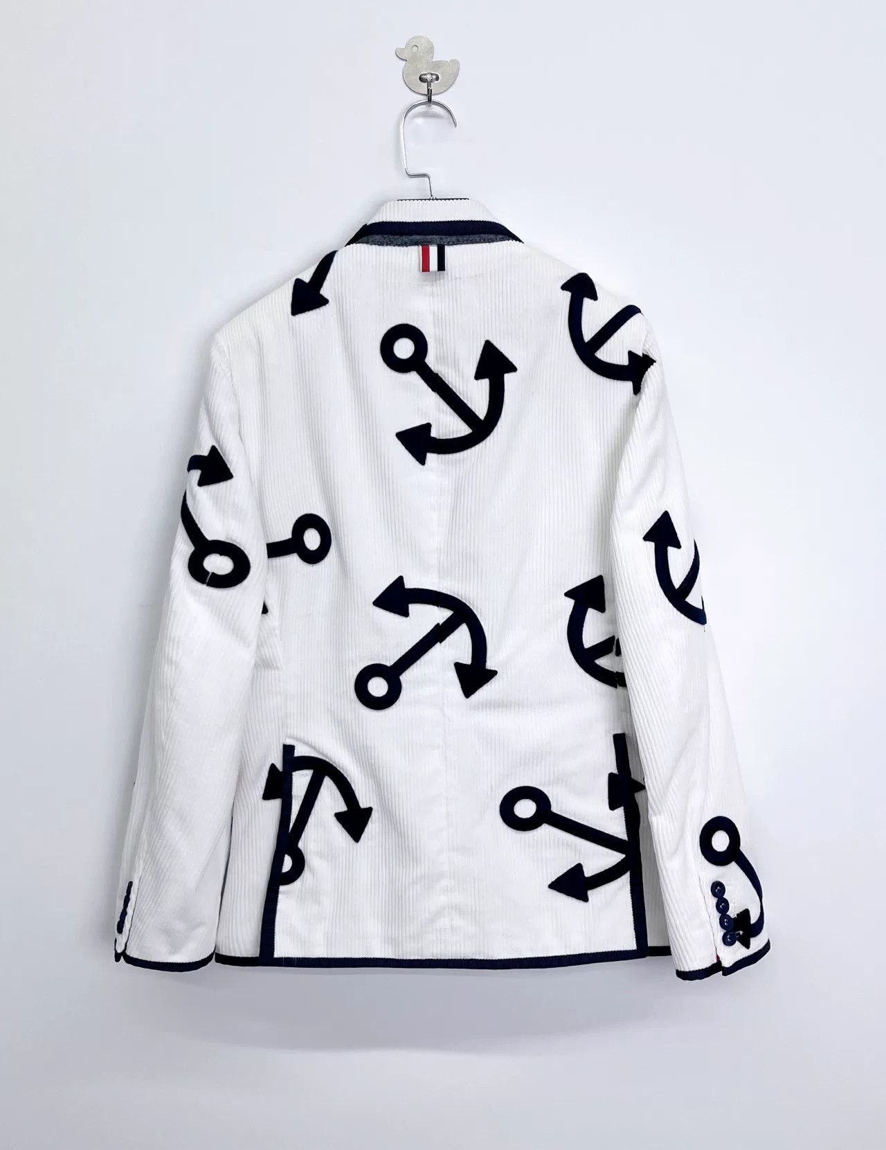 Thom Browne thom browne corduroy anchor logo blazer Size US S / EU 44-46 / 1 - 2 Thumbnail