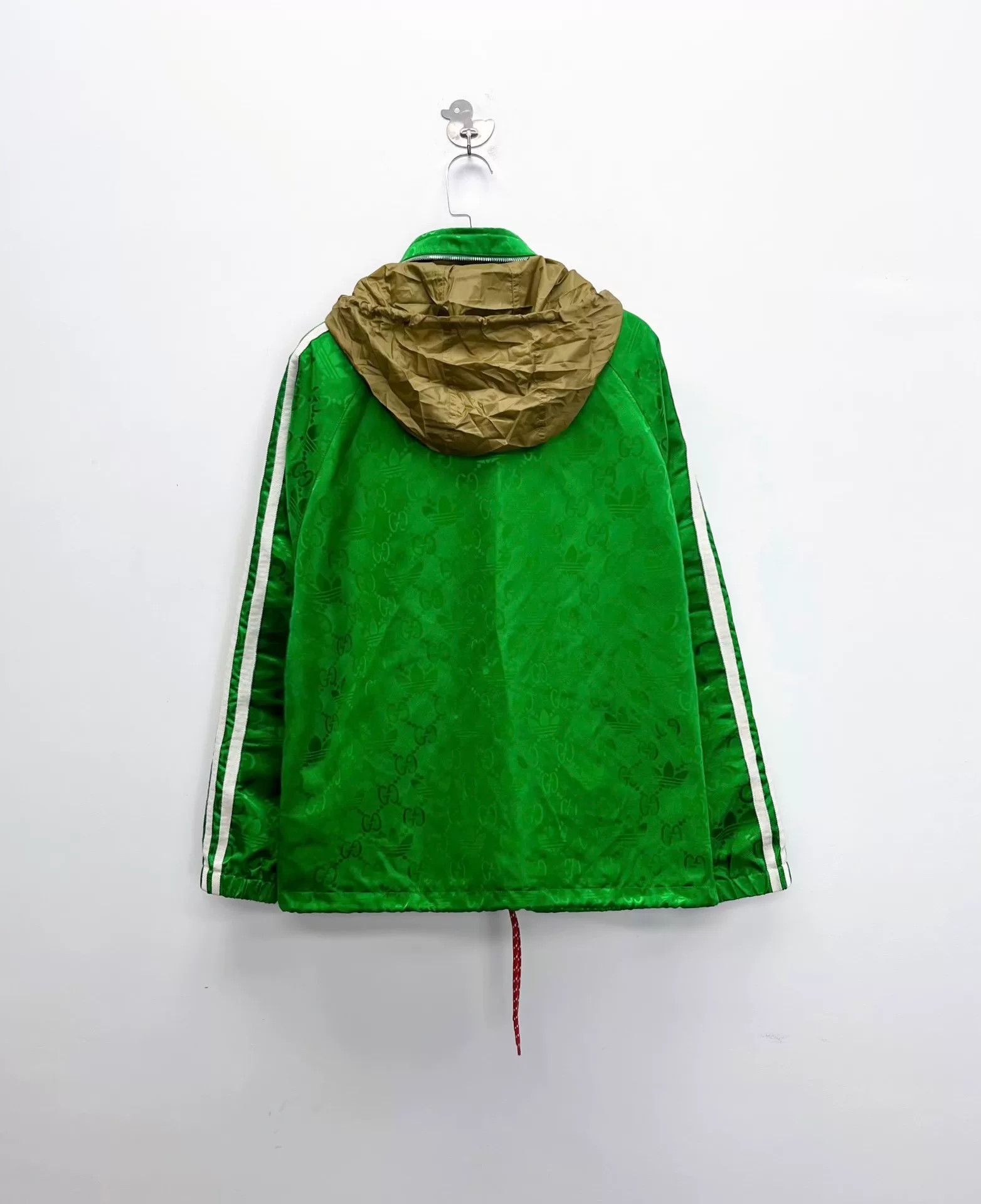 Gucci gucci x adidas green half-zip jacket Size US L / EU 52-54 / 3 - 2 Thumbnail