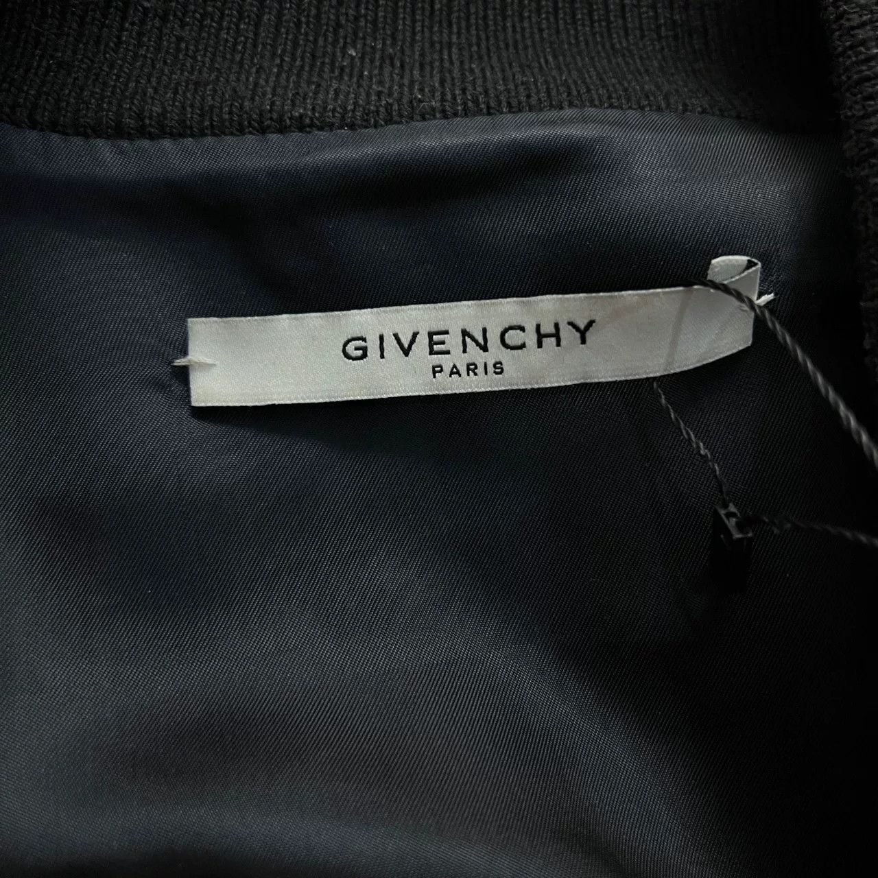 Givenchy Givenchy Black Leather Baseball Jacket Size US M / EU 48-50 / 2 - 5 Thumbnail