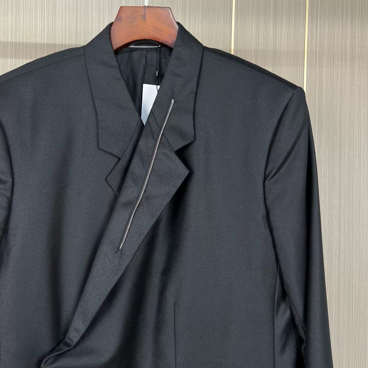 Dior black wool chain jacket by Dior Size US XXL / EU 58 / 5 - 3 Thumbnail
