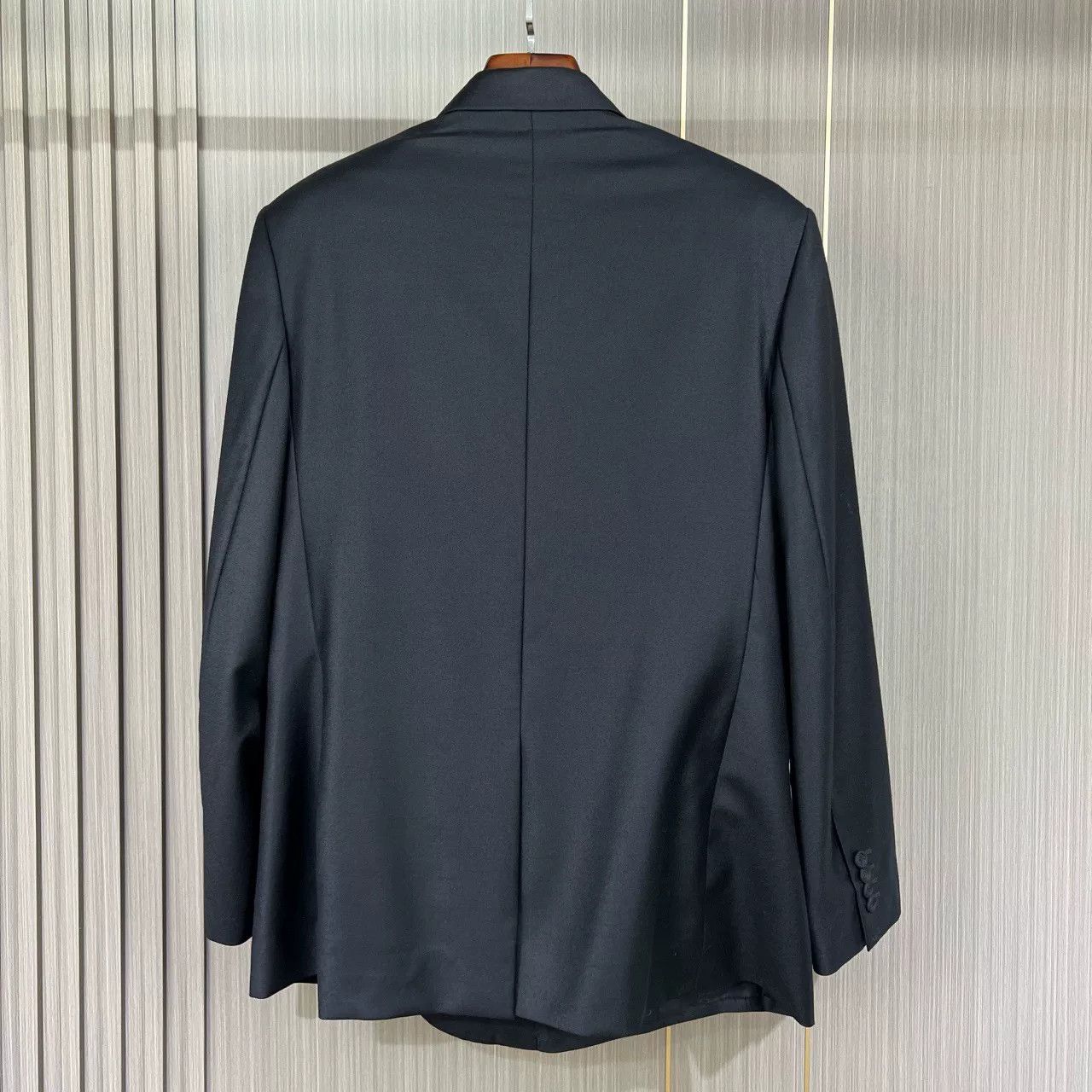 Dior black wool chain jacket by Dior Size US XXL / EU 58 / 5 - 2 Thumbnail