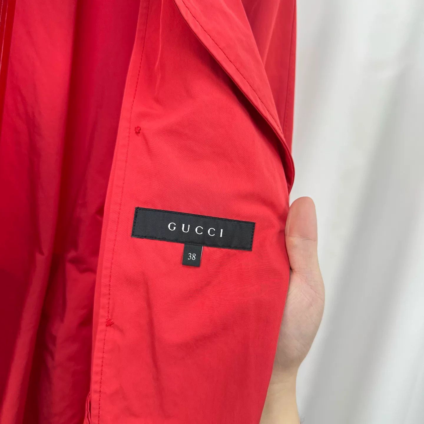 Gucci red gucci trench coat size 38 Size S / US 4 / IT 40 - 6 Thumbnail