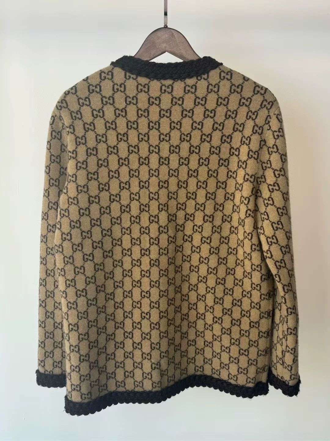 Gucci gucci knit cardigan with print detail Size S / US 4 / IT 40 - 2 Thumbnail