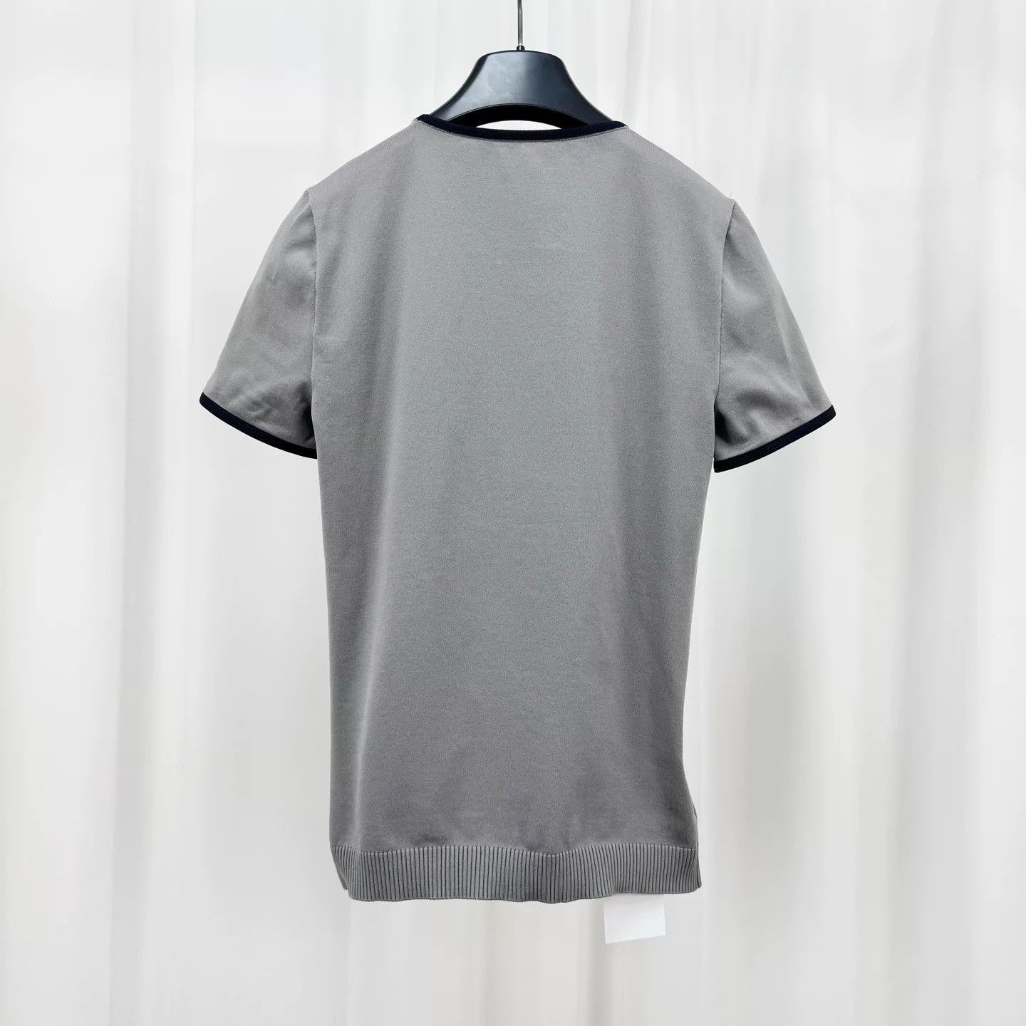 Miu Miu miu miu embroidered knit short sleeve top Size L / US 10 / IT 46 - 2 Thumbnail
