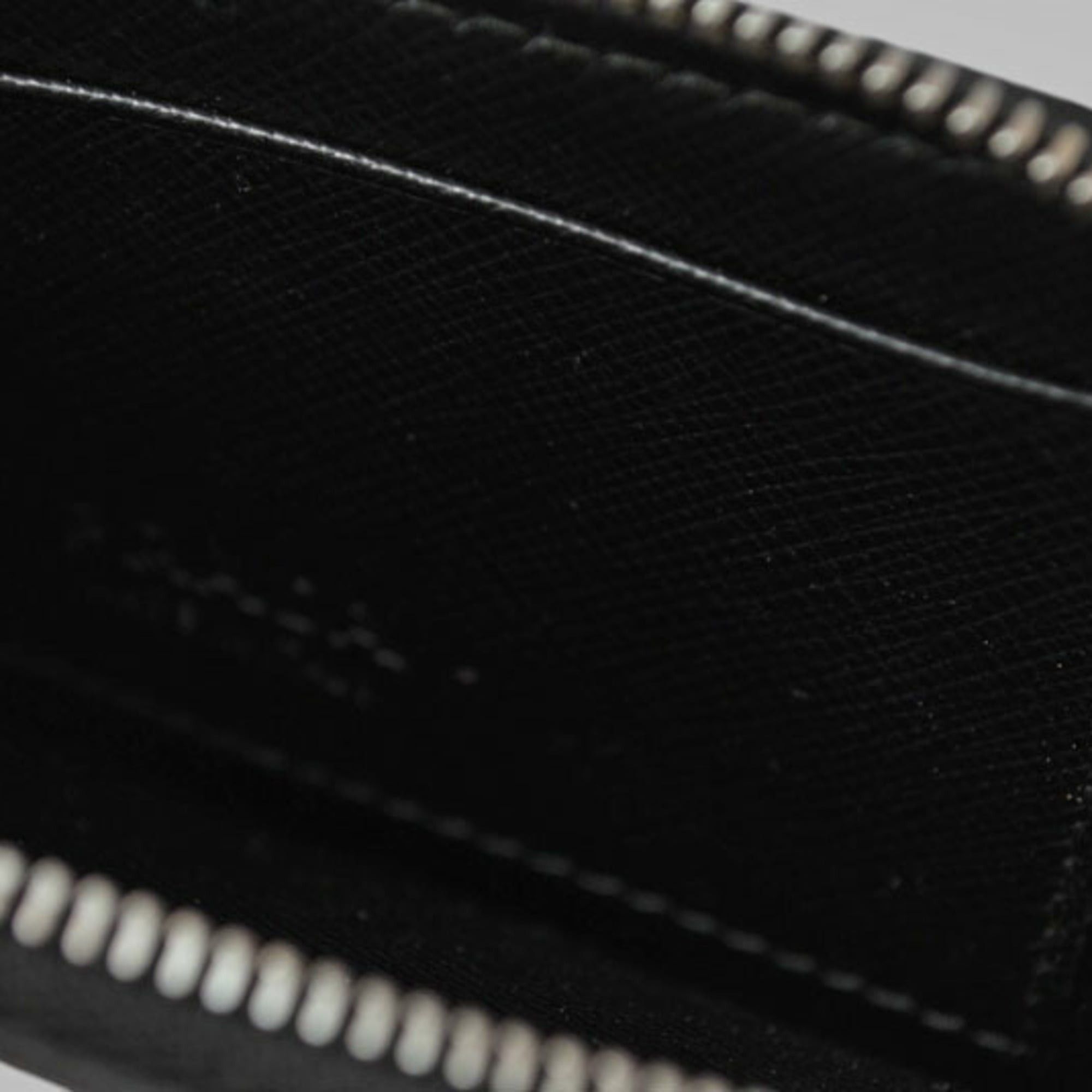 Prada Prada Fragment Case, Card Coin Leather, Nero Black Size ONE SIZE - 7 Thumbnail