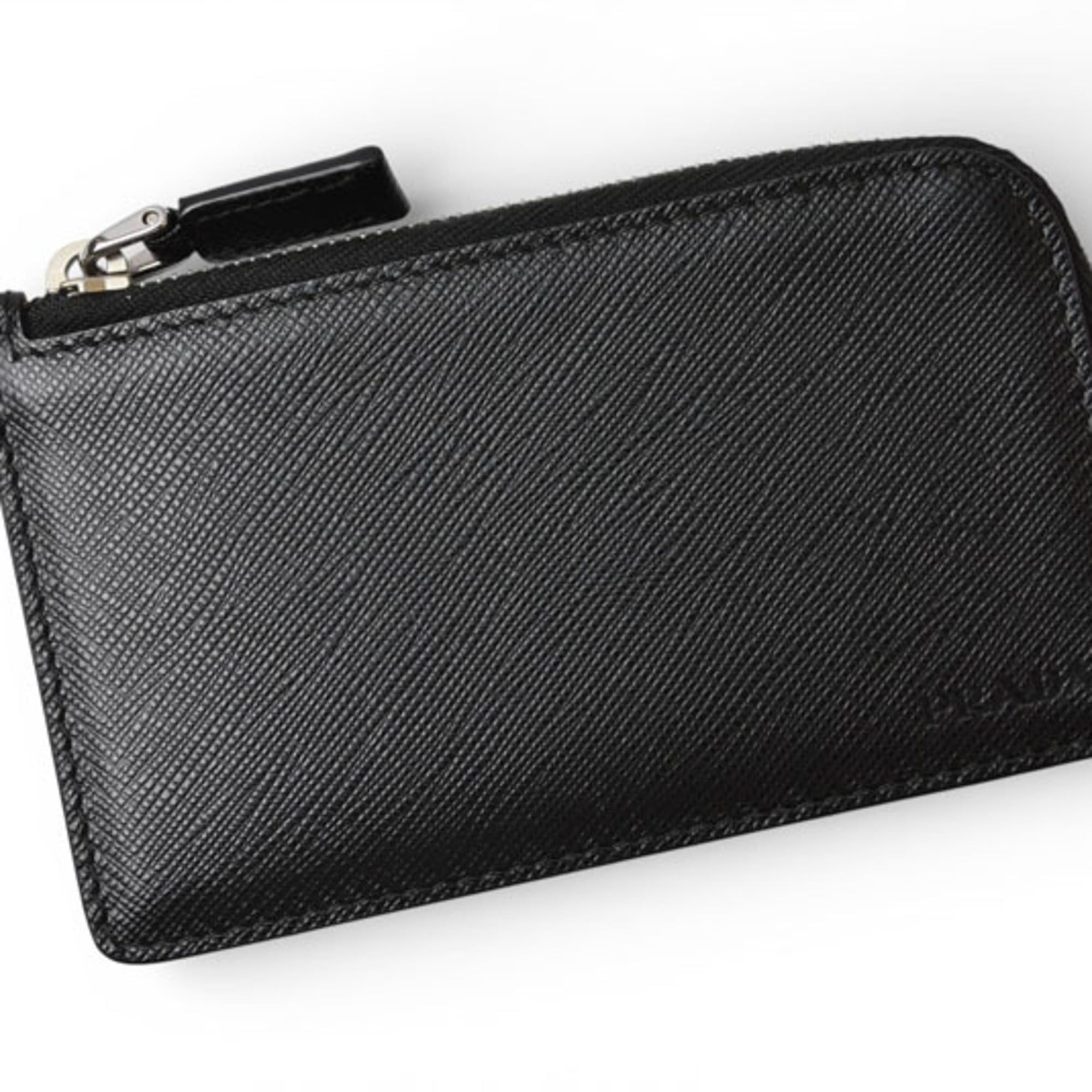 Prada Prada Fragment Case, Card Coin Leather, Nero Black Size ONE SIZE - 3 Thumbnail