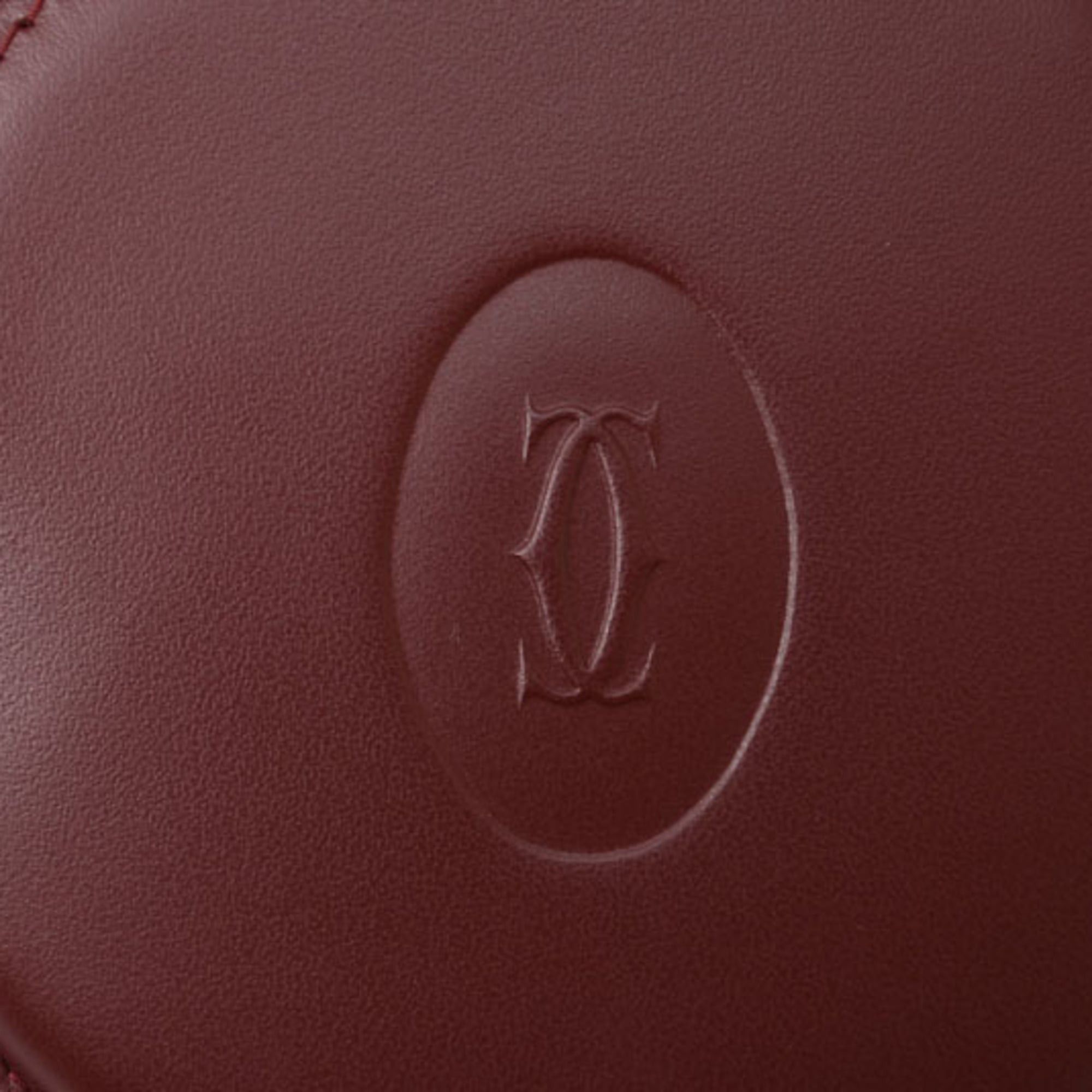 Cartier Cartier coin case, wallet, Must de Cartier, Bordeaux Size ONE SIZE - 3 Thumbnail