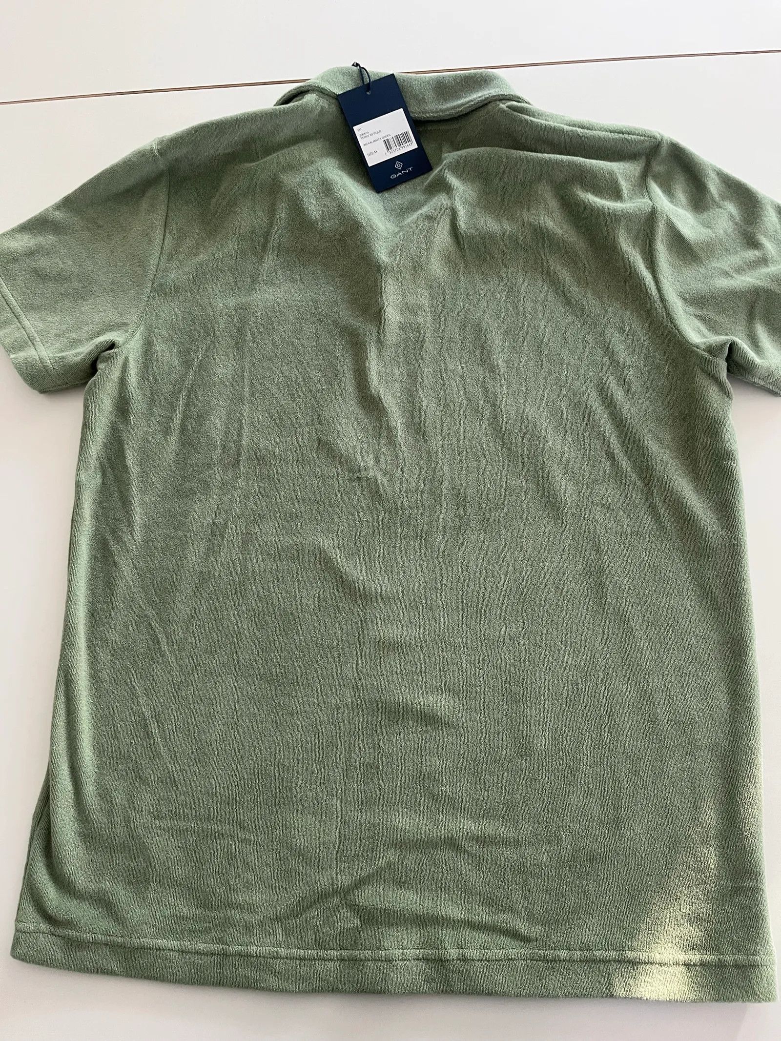 Gant Gant Terry Ss Pique Short Sleeve Shirt Size US M / EU 48-50 / 2 - 4 Thumbnail