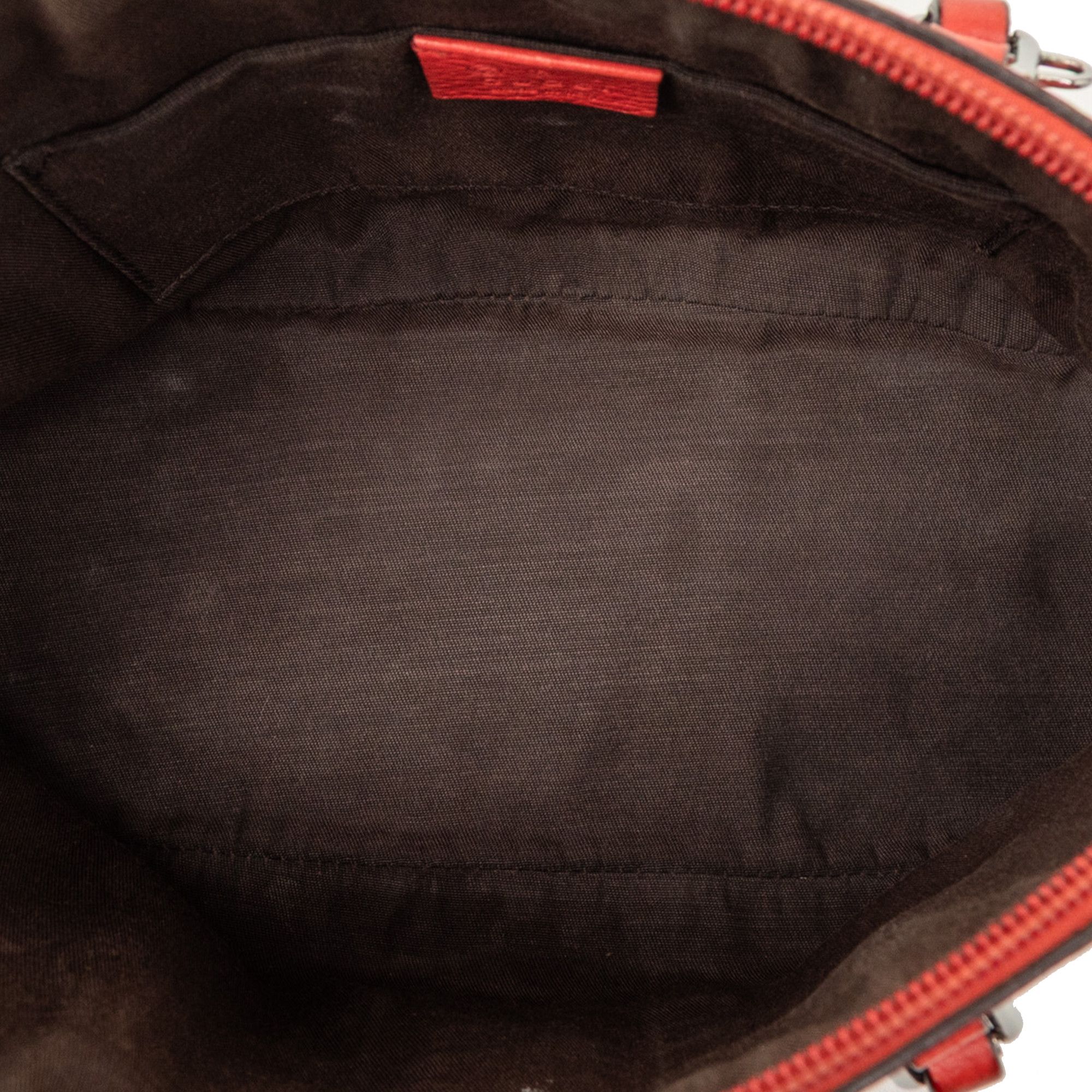 Gucci Gucci Mini Calfskin Web Dome Satchel Size ONE SIZE - 4 Thumbnail