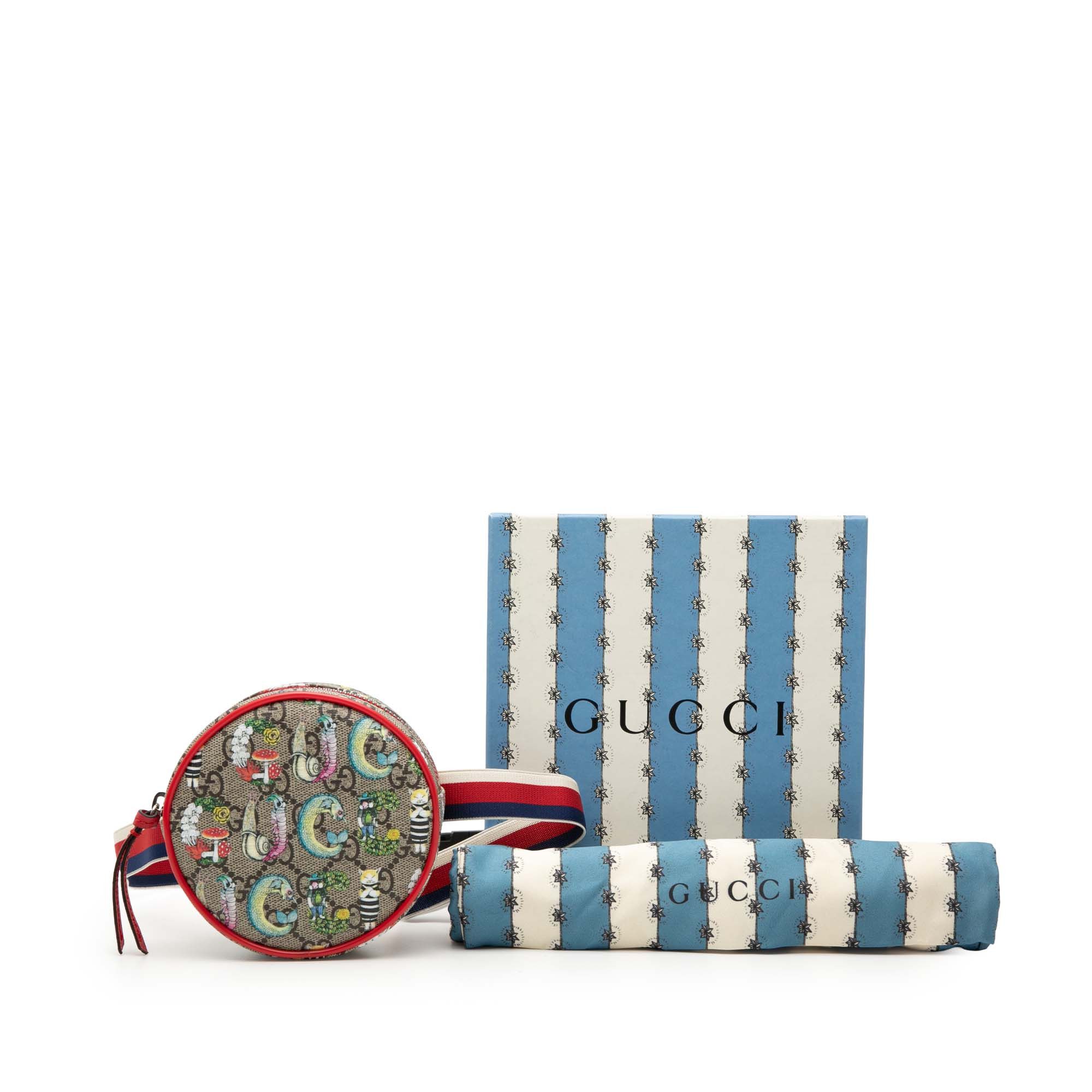 Gucci Gucci Yuko Higuchi Childrens GG Supreme Belt Bag Size ONE SIZE - 8 Thumbnail