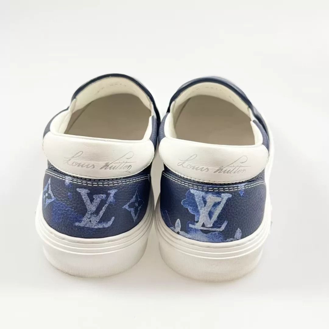 Louis Vuitton louis vuitton water ink slip-on sneakers Size US 7.5 / EU 40-41 - 5 Thumbnail