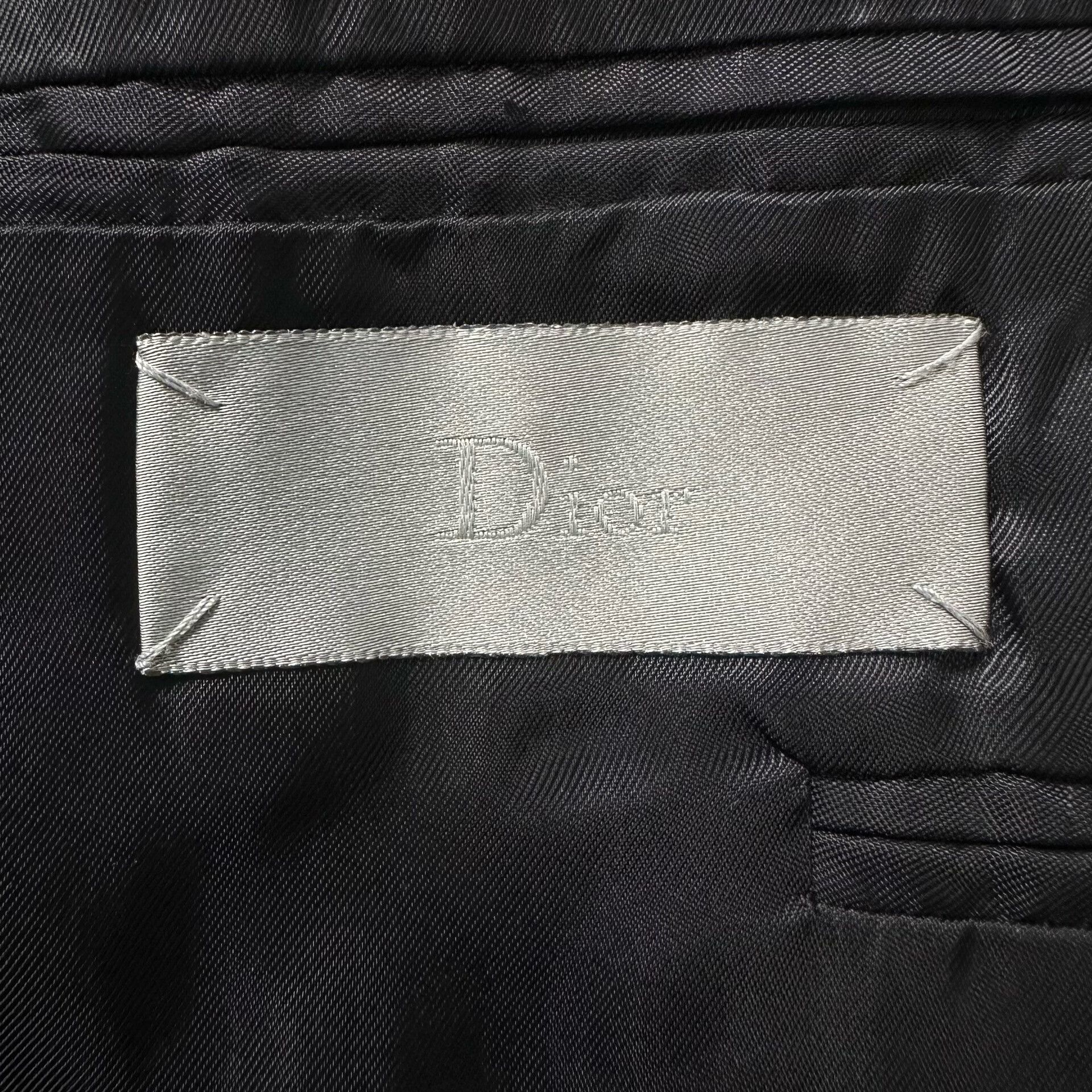 Dior Dior Black Scarf Collar Suit Jacket Size US M / EU 48-50 / 2 - 5 Thumbnail