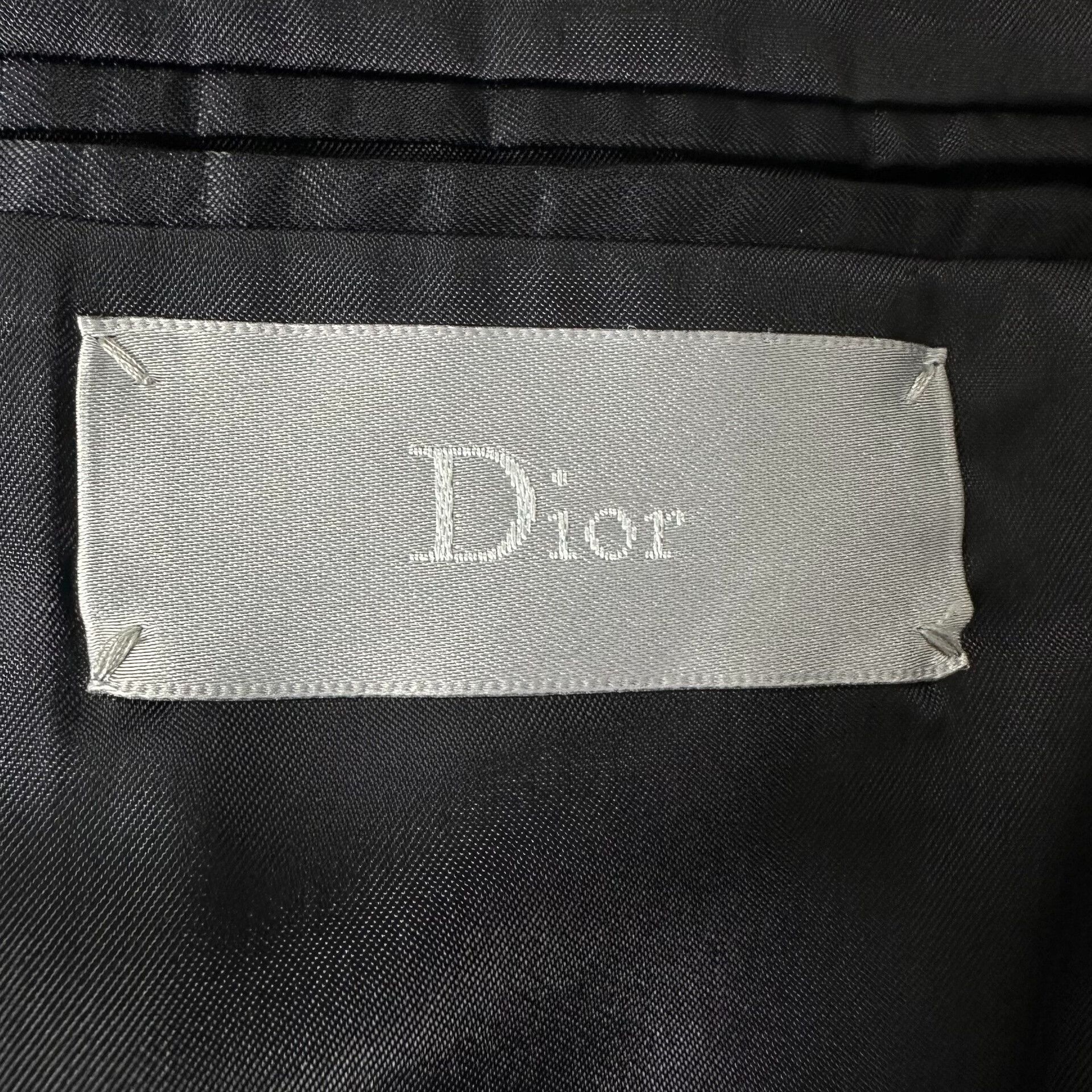 Dior Dior Homme Wool Suit Jacket with Red Stripes Size US M / EU 48-50 / 2 - 4 Thumbnail