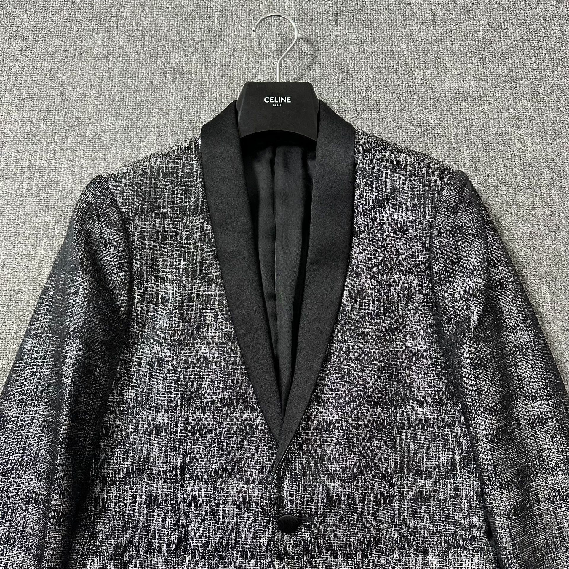 Dior Dior Black and White Satin Weave Suit Size US M / EU 48-50 / 2 - 3 Thumbnail