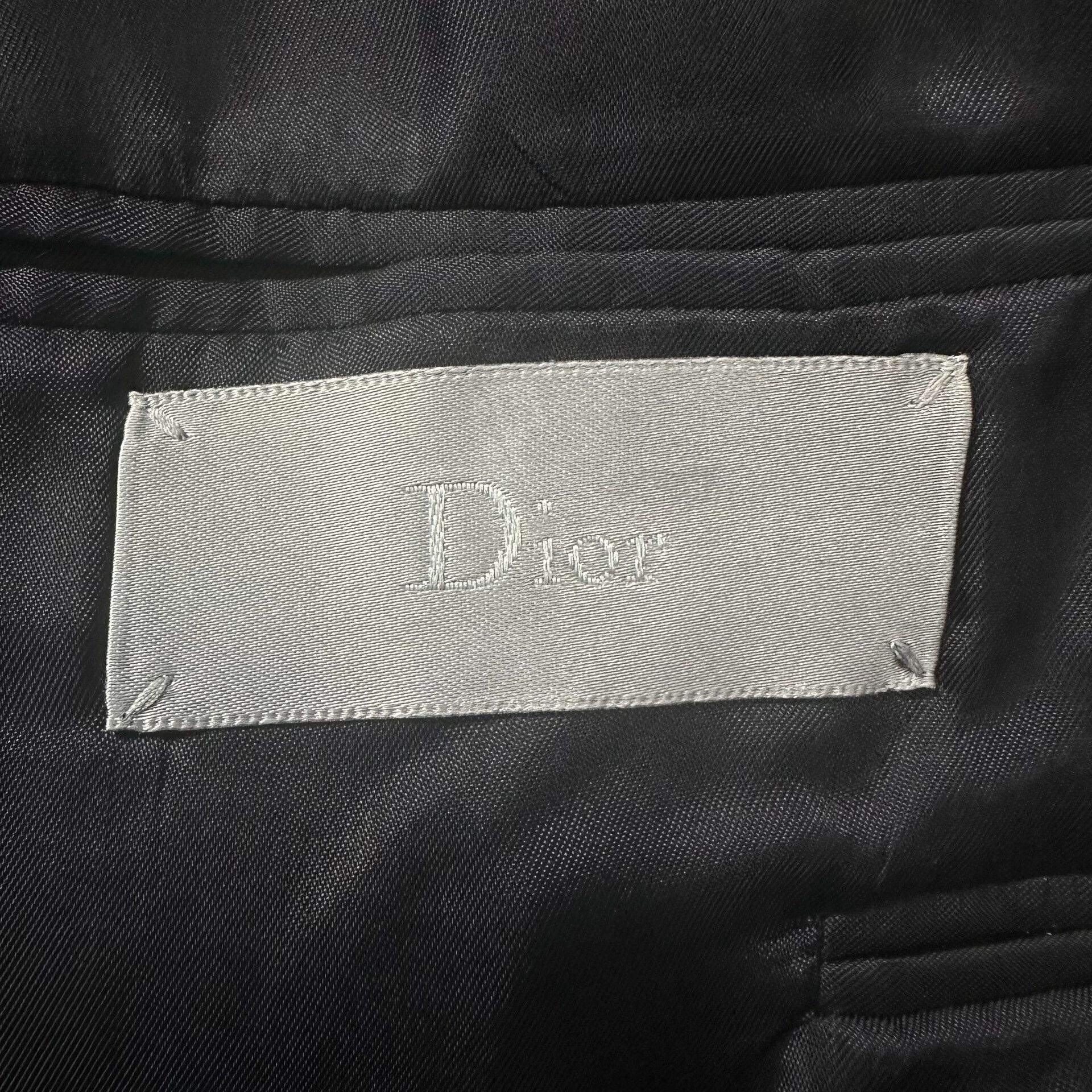 Dior Dior Black and White Satin Weave Suit Size US M / EU 48-50 / 2 - 6 Thumbnail